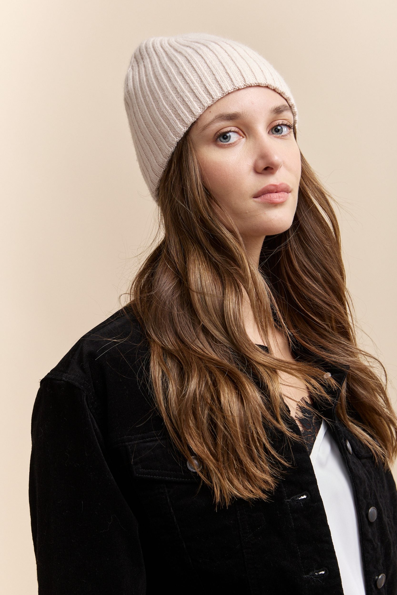 Rib beanie