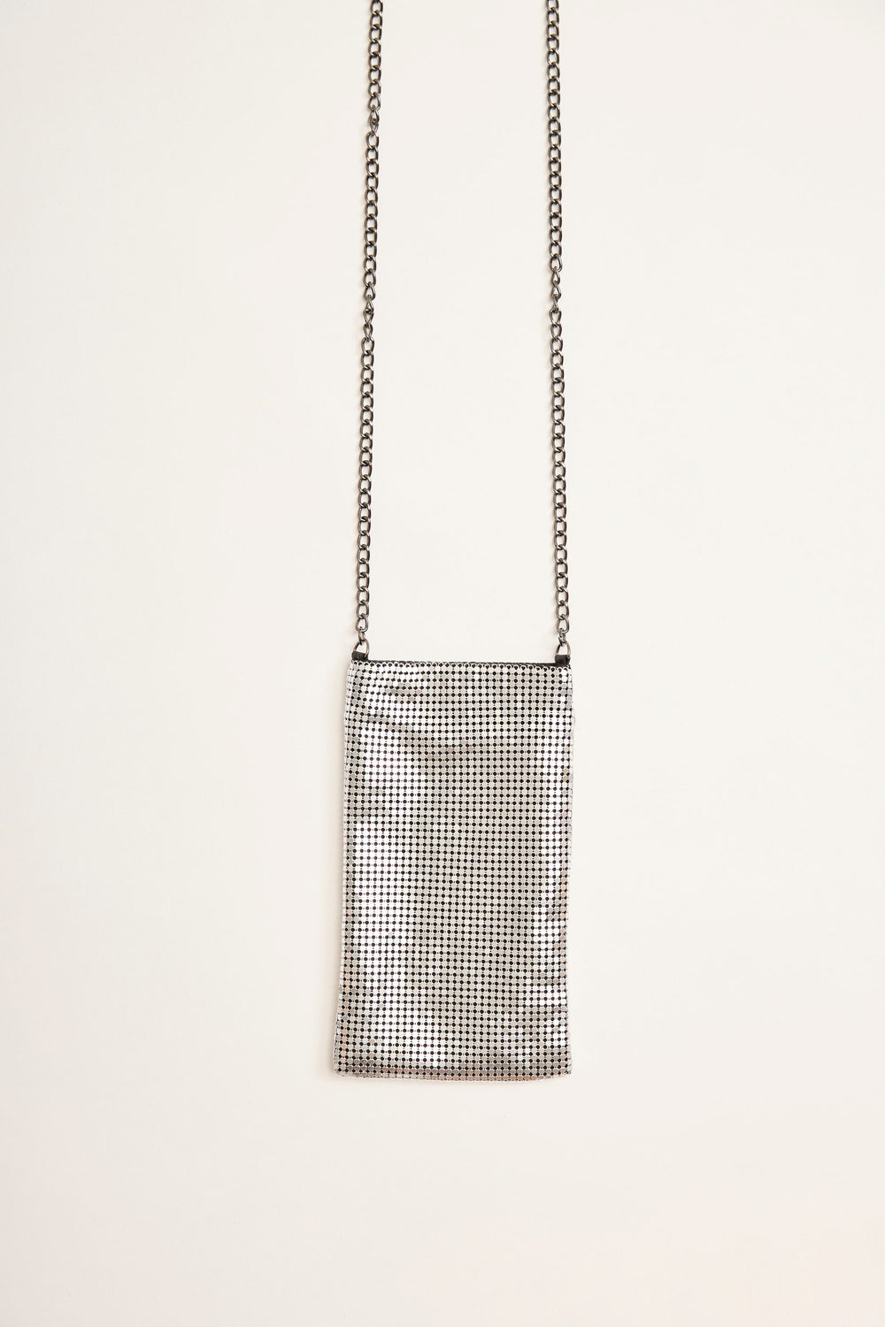 Metallic phone bag