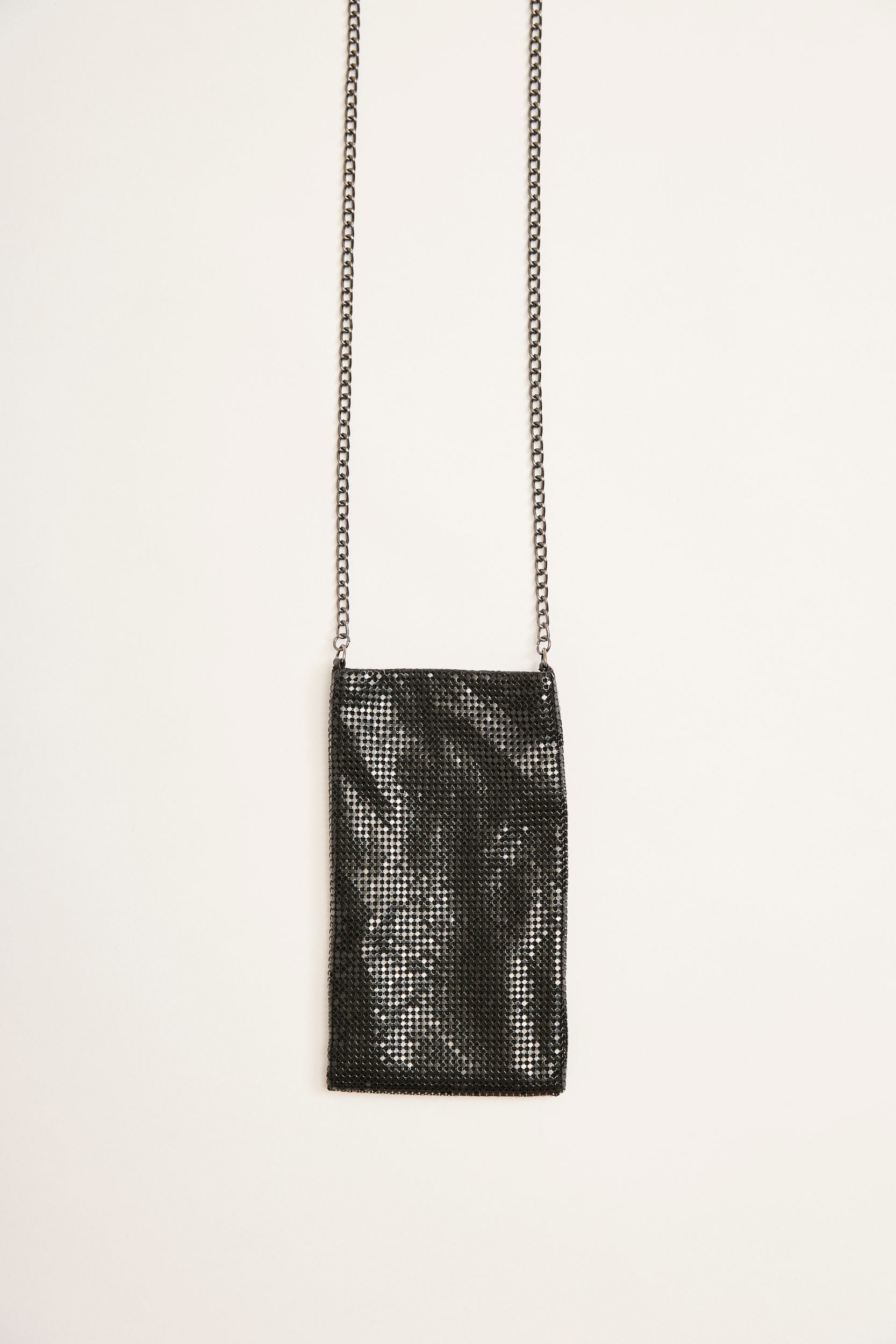 Metallic phone bag