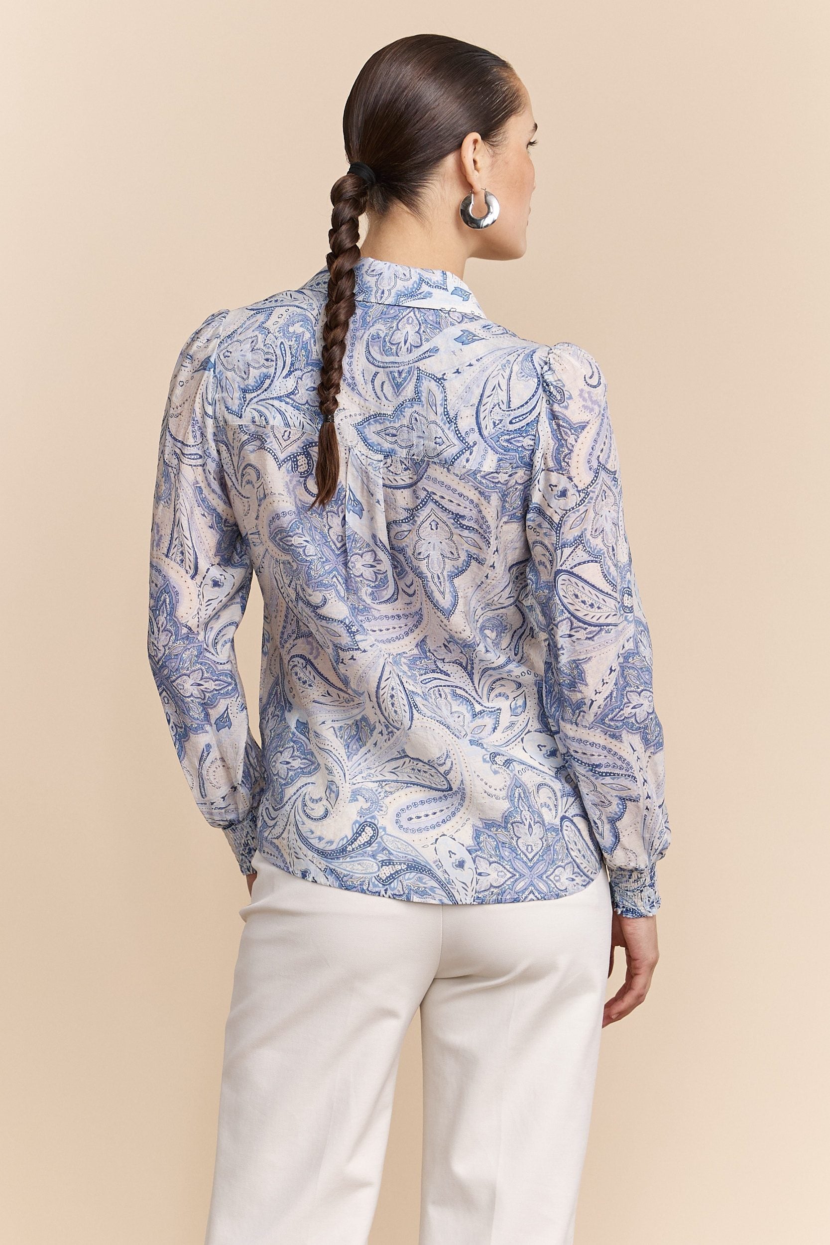 Blouse à imprimés