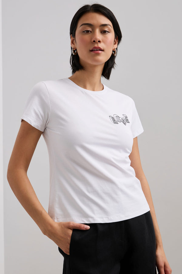 Regular fit embroided t-shirt