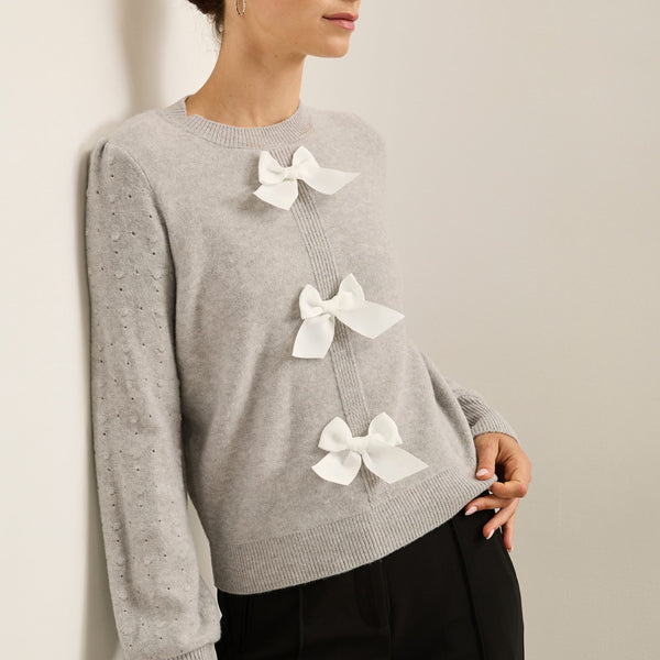 Bow 2024 back sweater