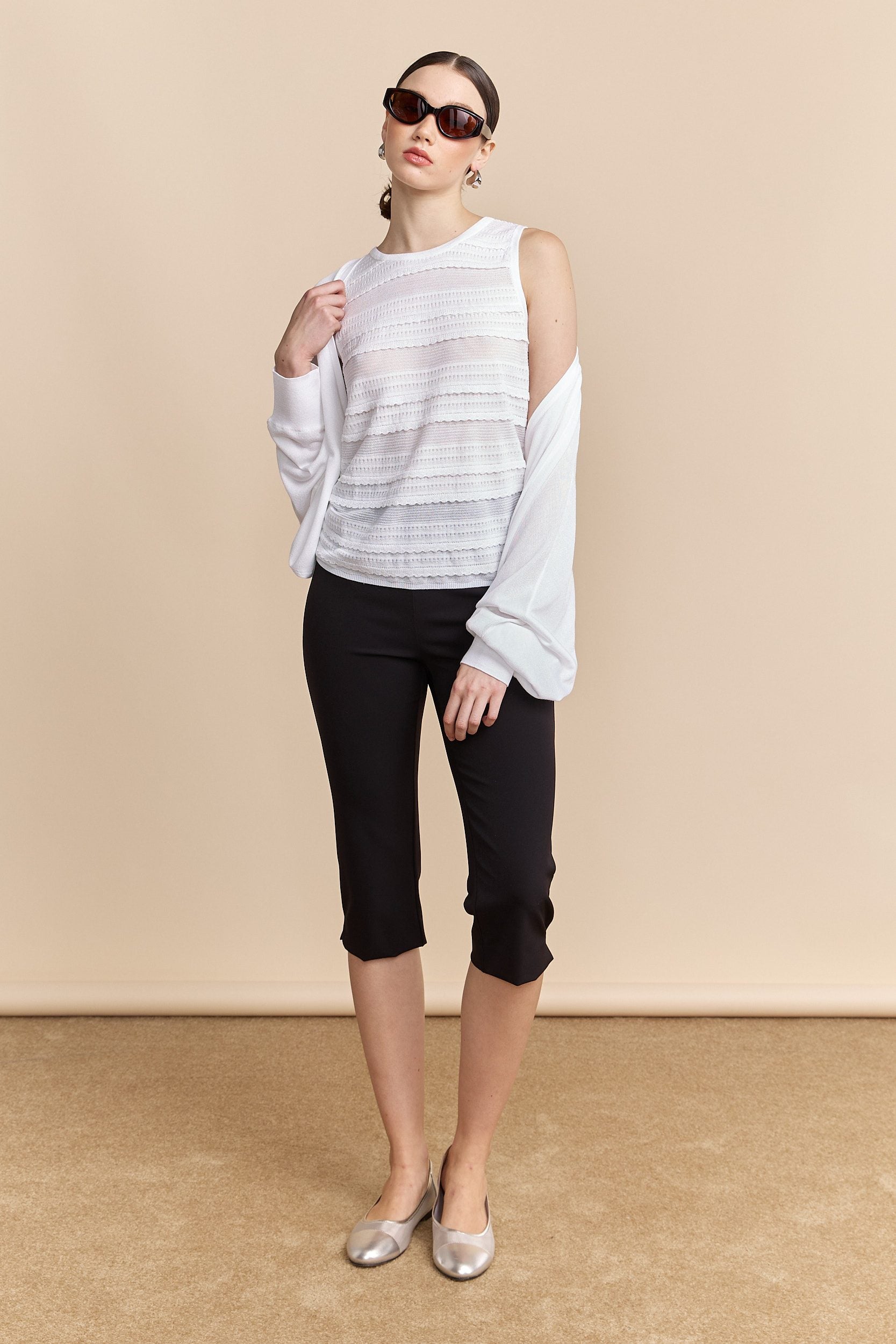 Knit shrug