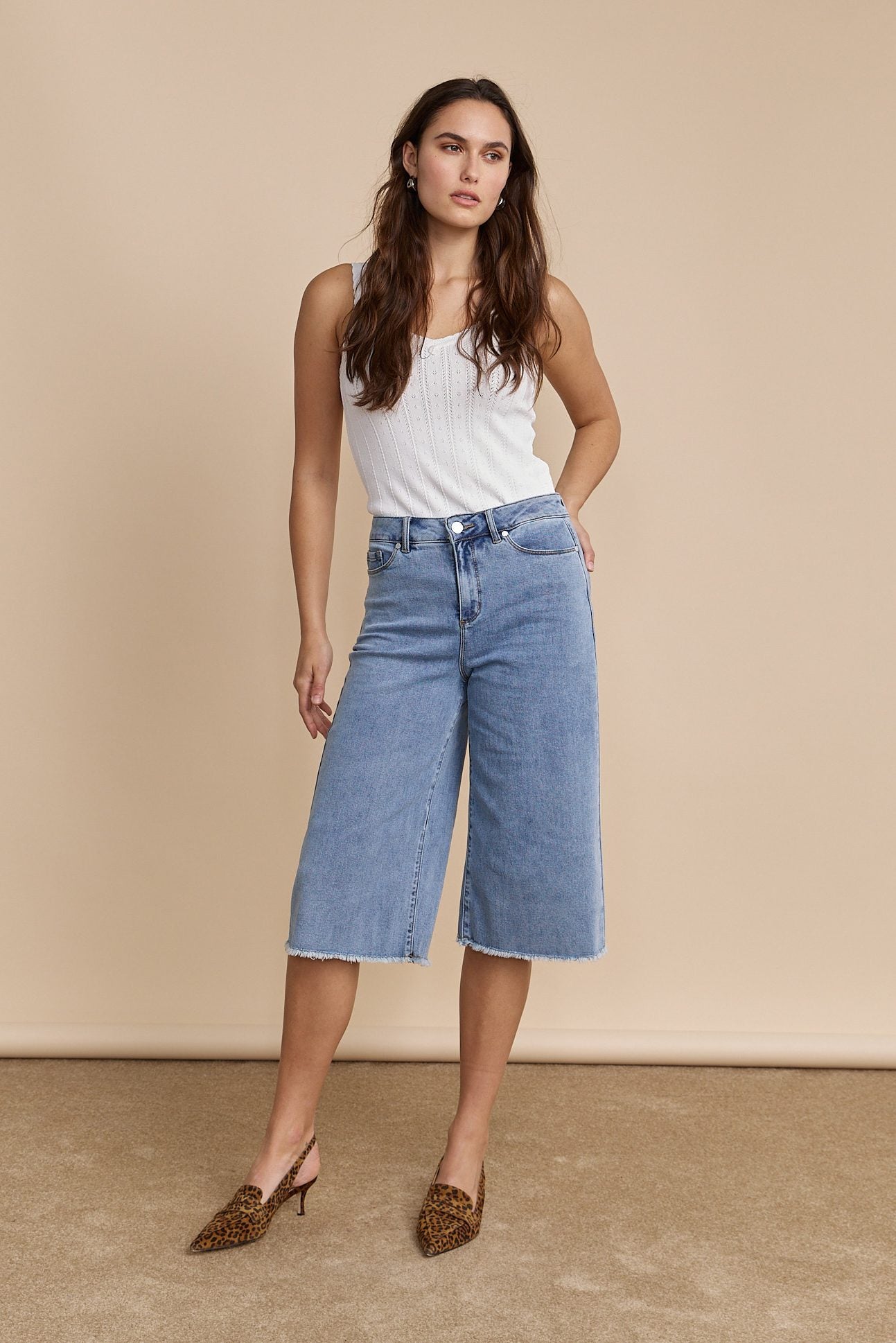 Culotte jeans