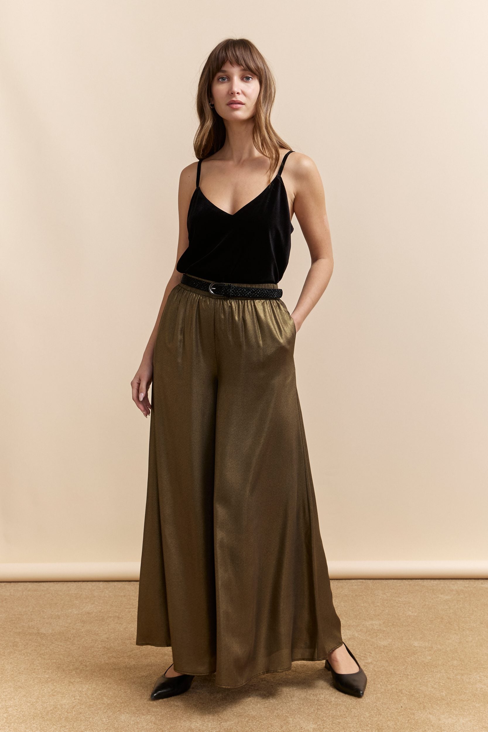 Wide leg pant