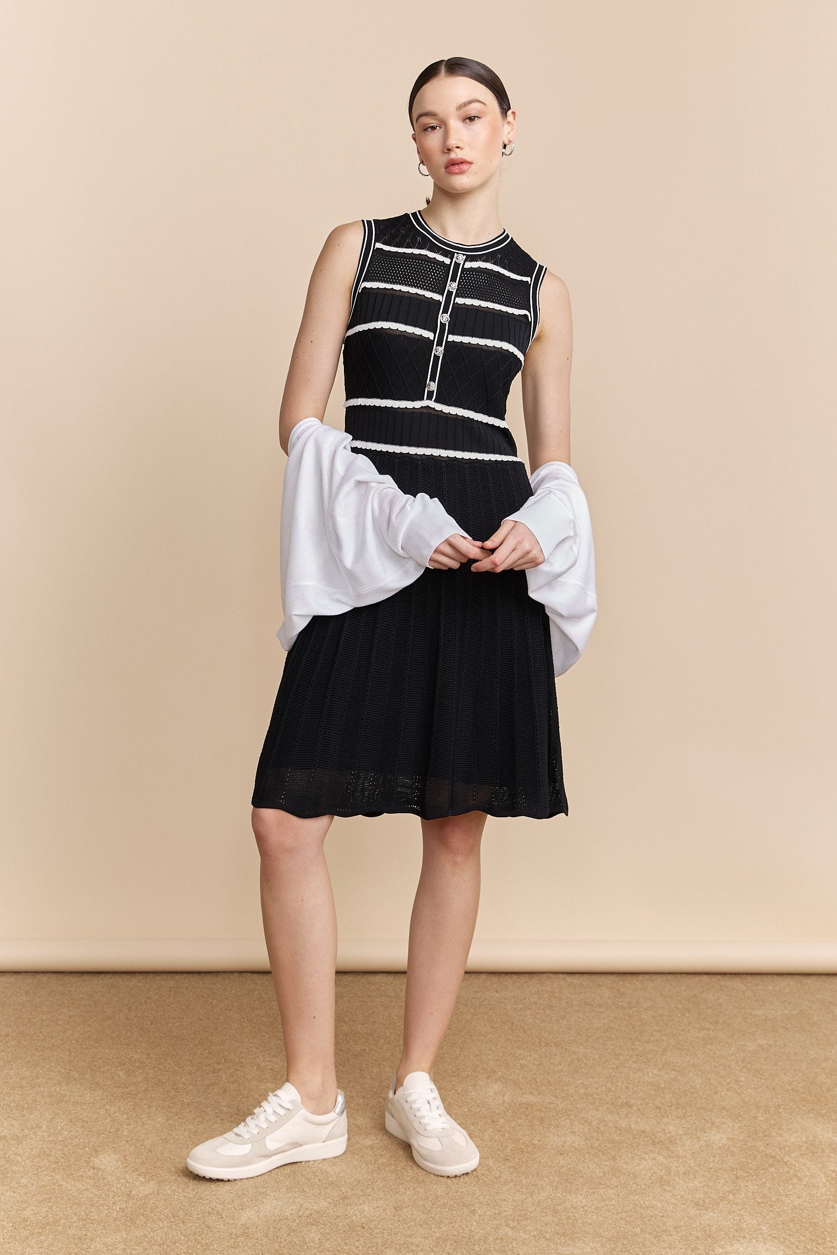Robe en pointelle