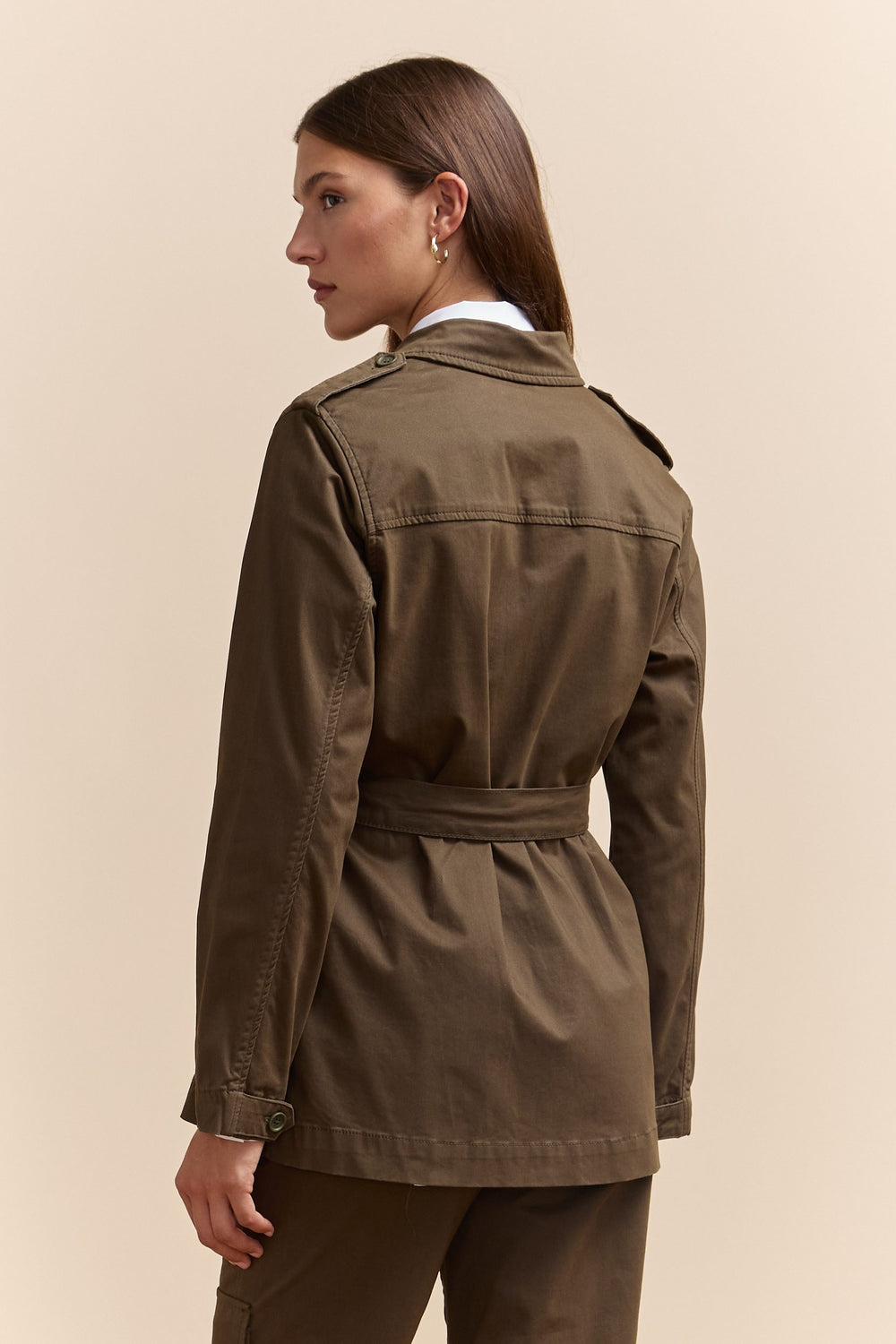 Blouson utilitaire à ceinture