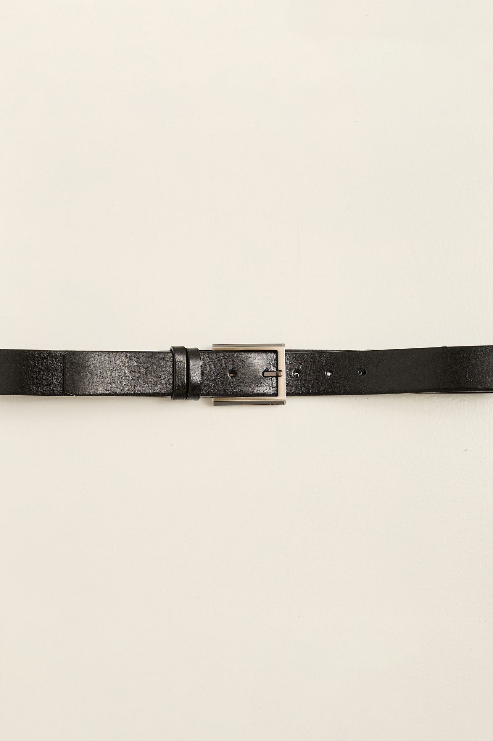 Double Loop Leather Belt