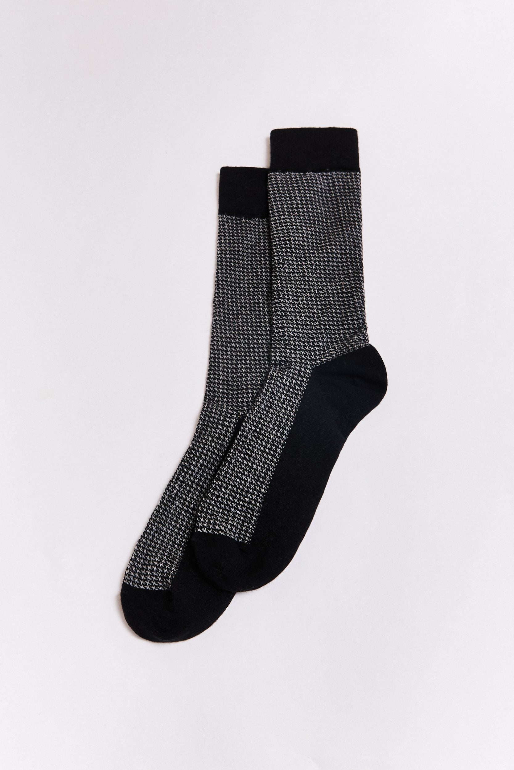 Houndstooth socks