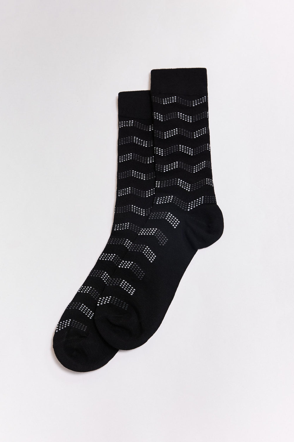 Chaussettes motifs chevrons