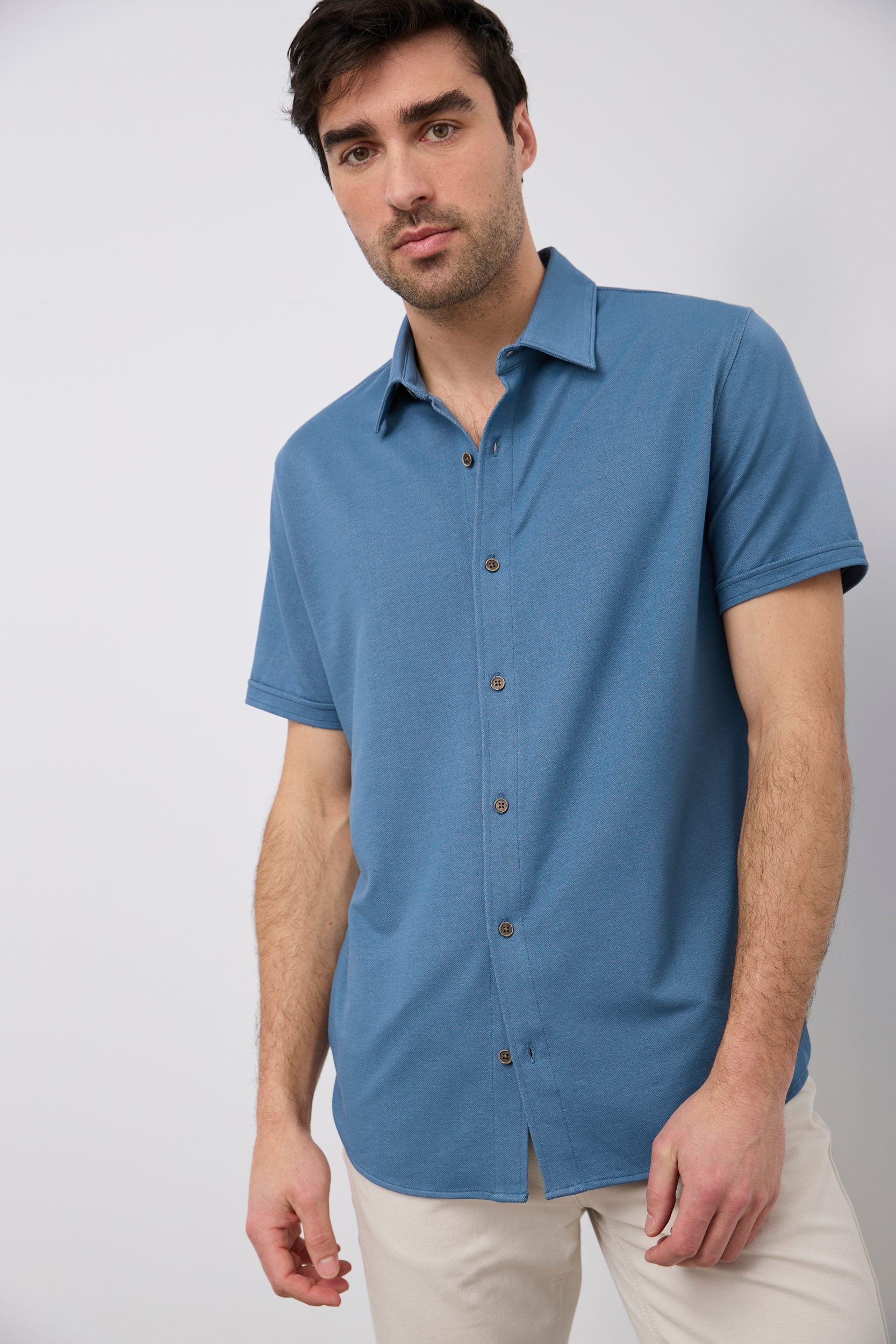 Short sleeve jersey shirt