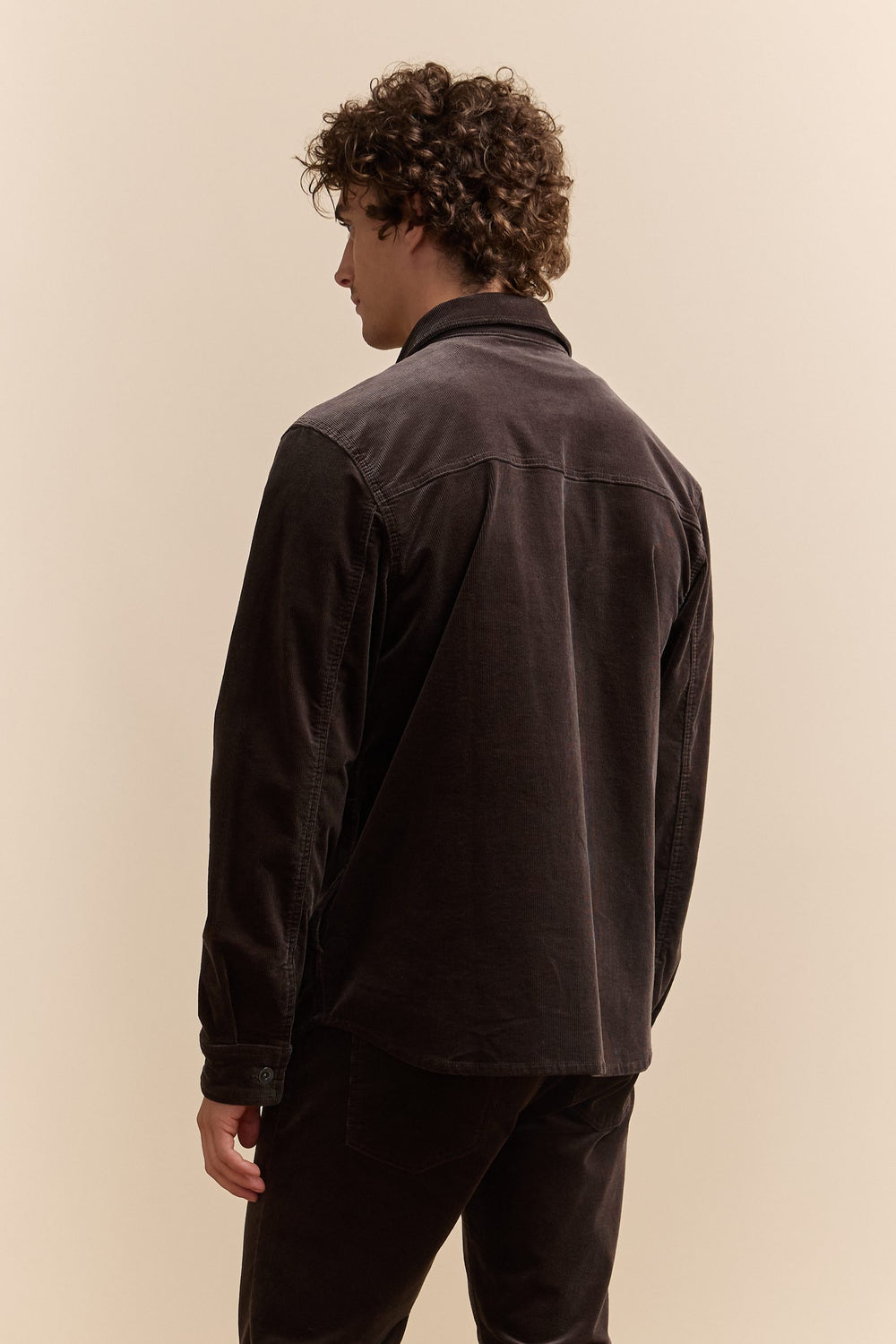 Comfort fit corduroy overshirt