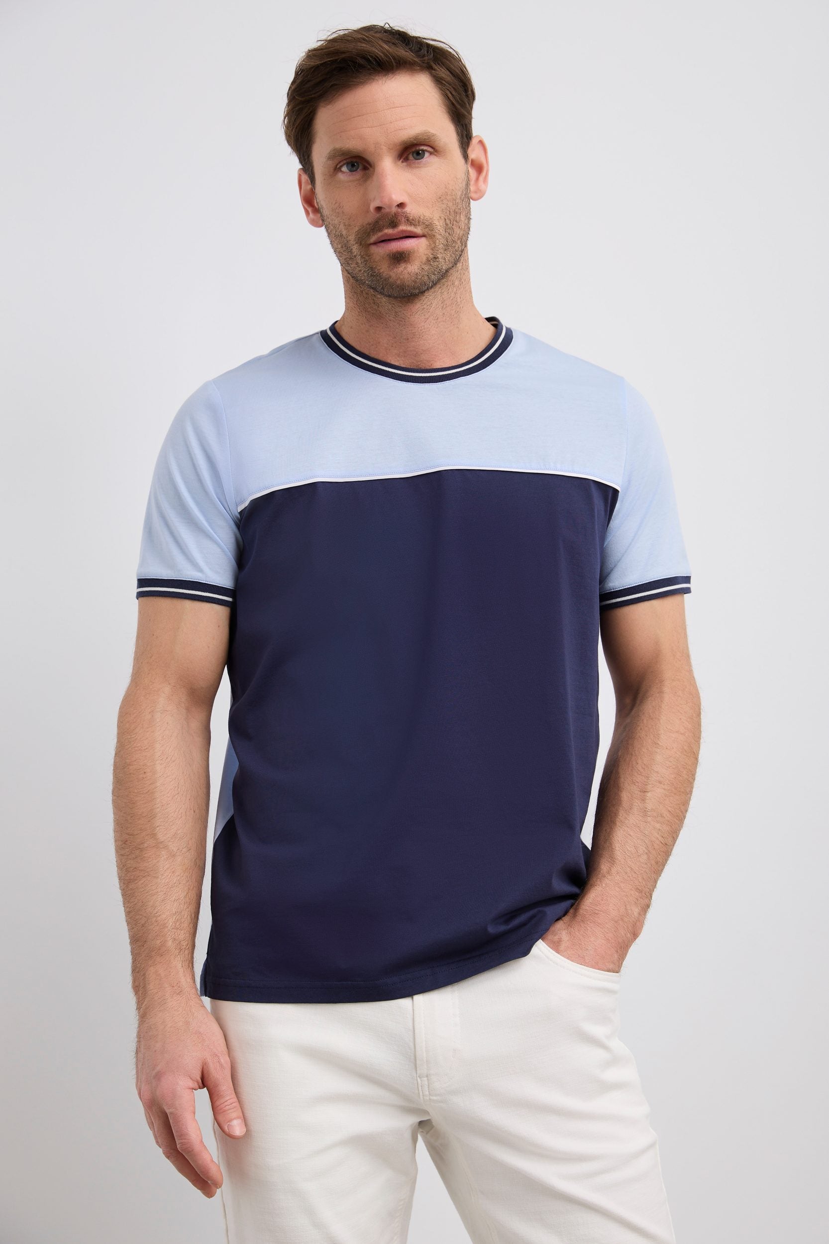 Colour block t-shirt