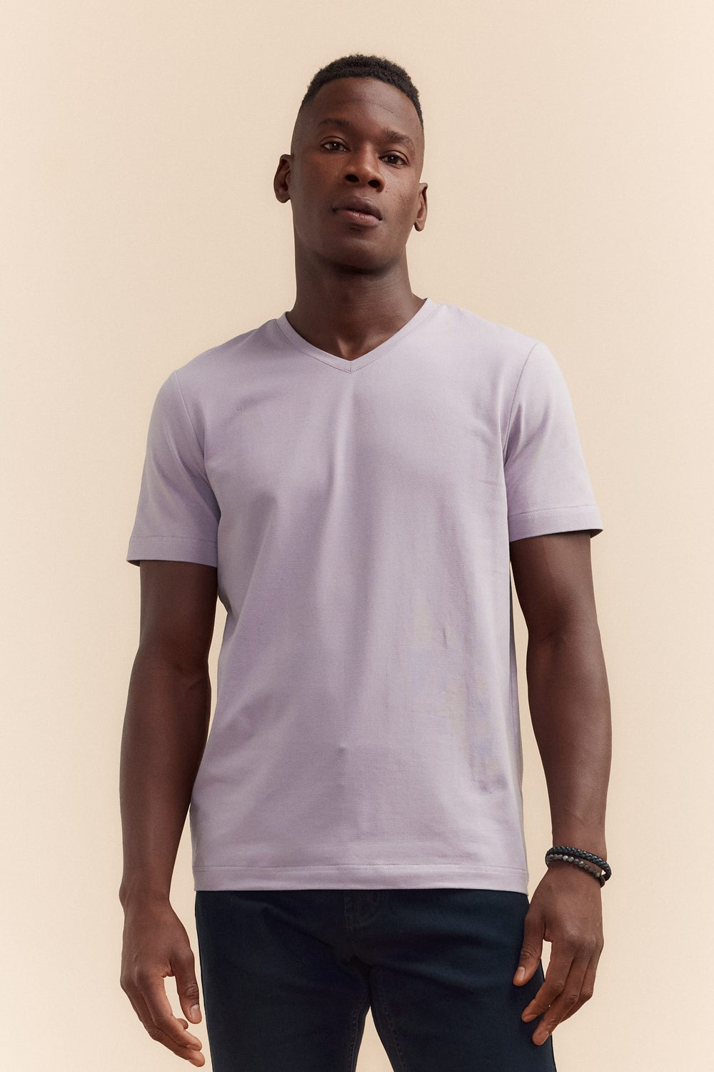 T-shirt essentiel col V