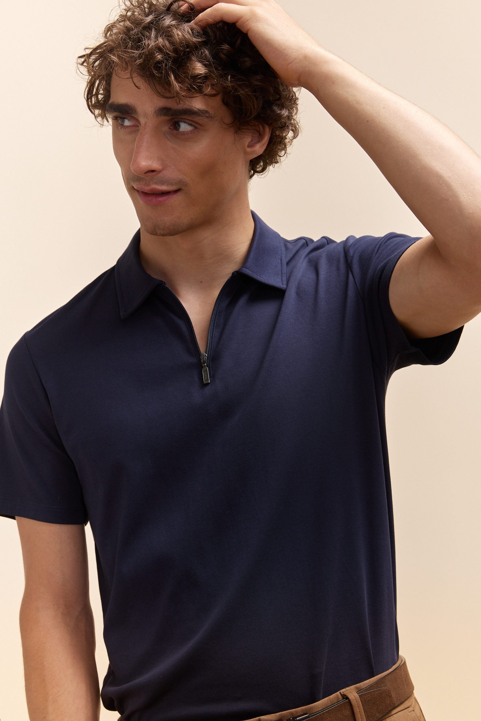 Pima cotton short sleeves polo