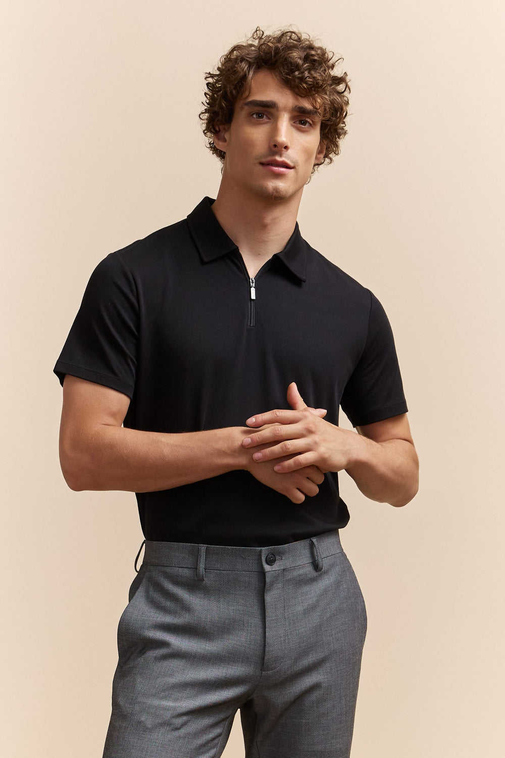 Pima cotton short sleeves polo