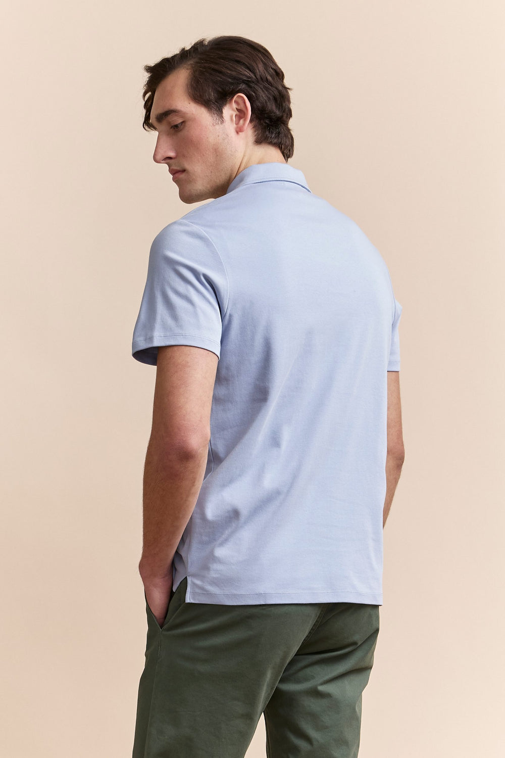 Pima cotton short sleeves polo