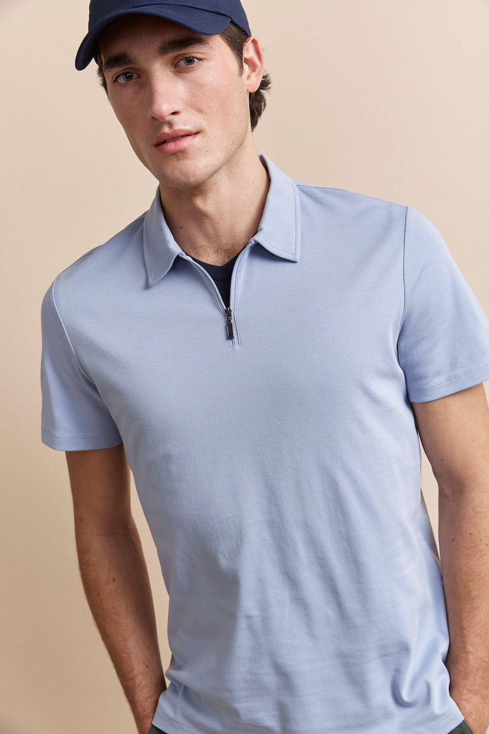 Pima cotton short sleeves polo