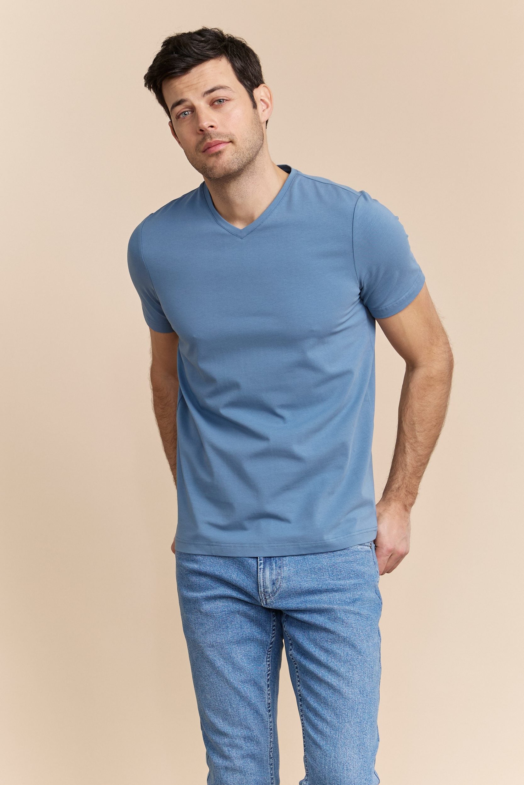 Basic V neck T-shirt