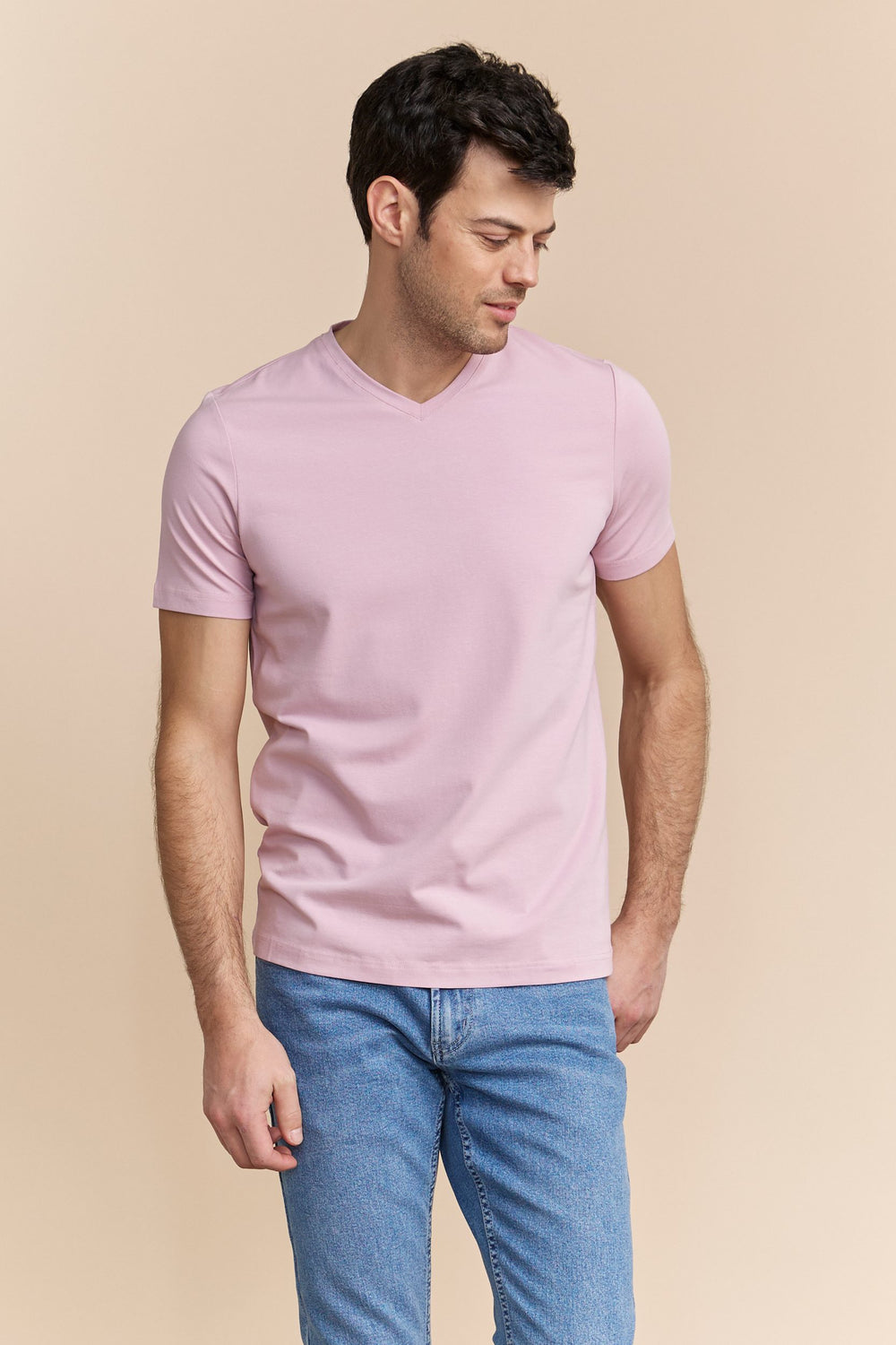 Basic V neck T-shirt