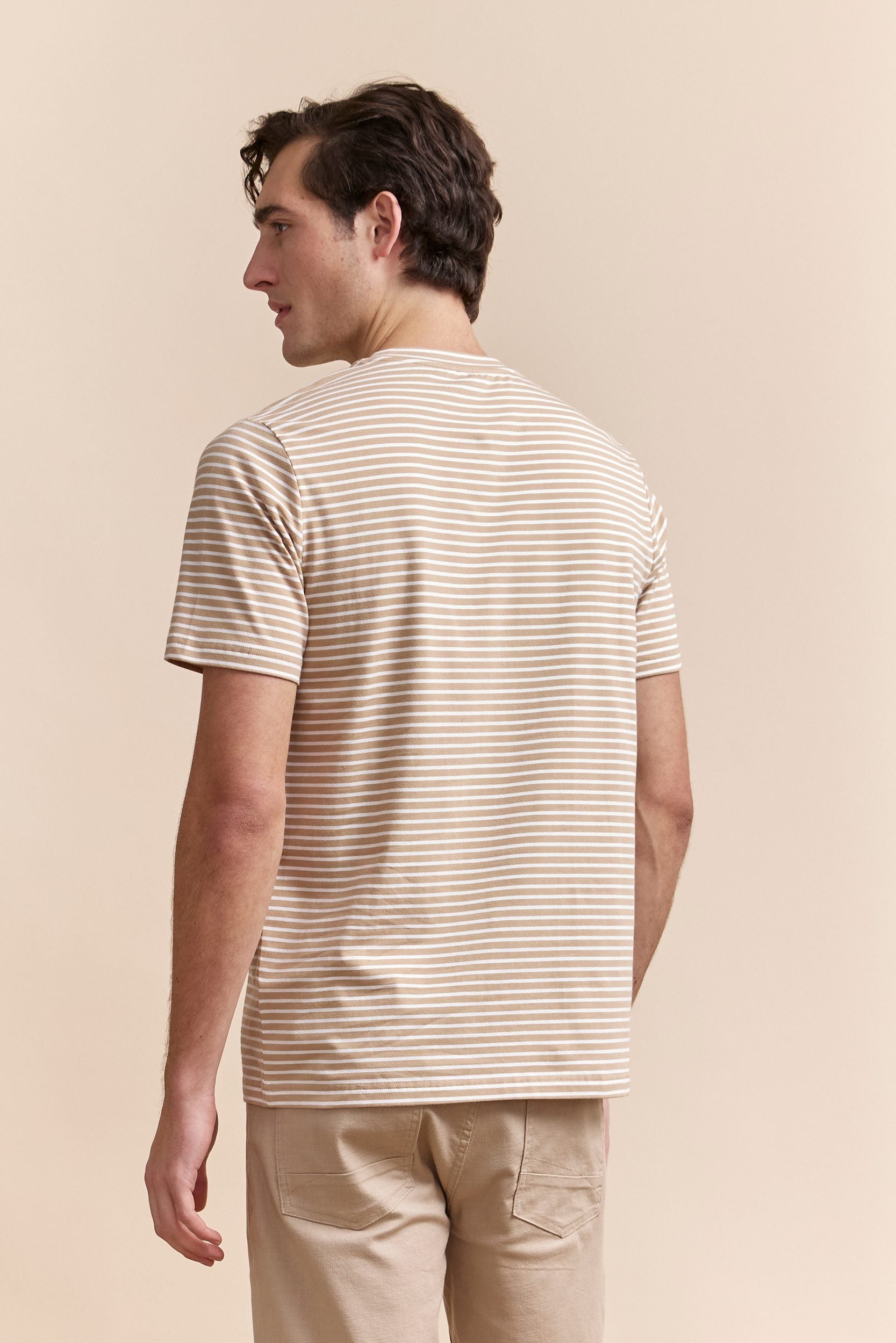 Striped essential T-shirt