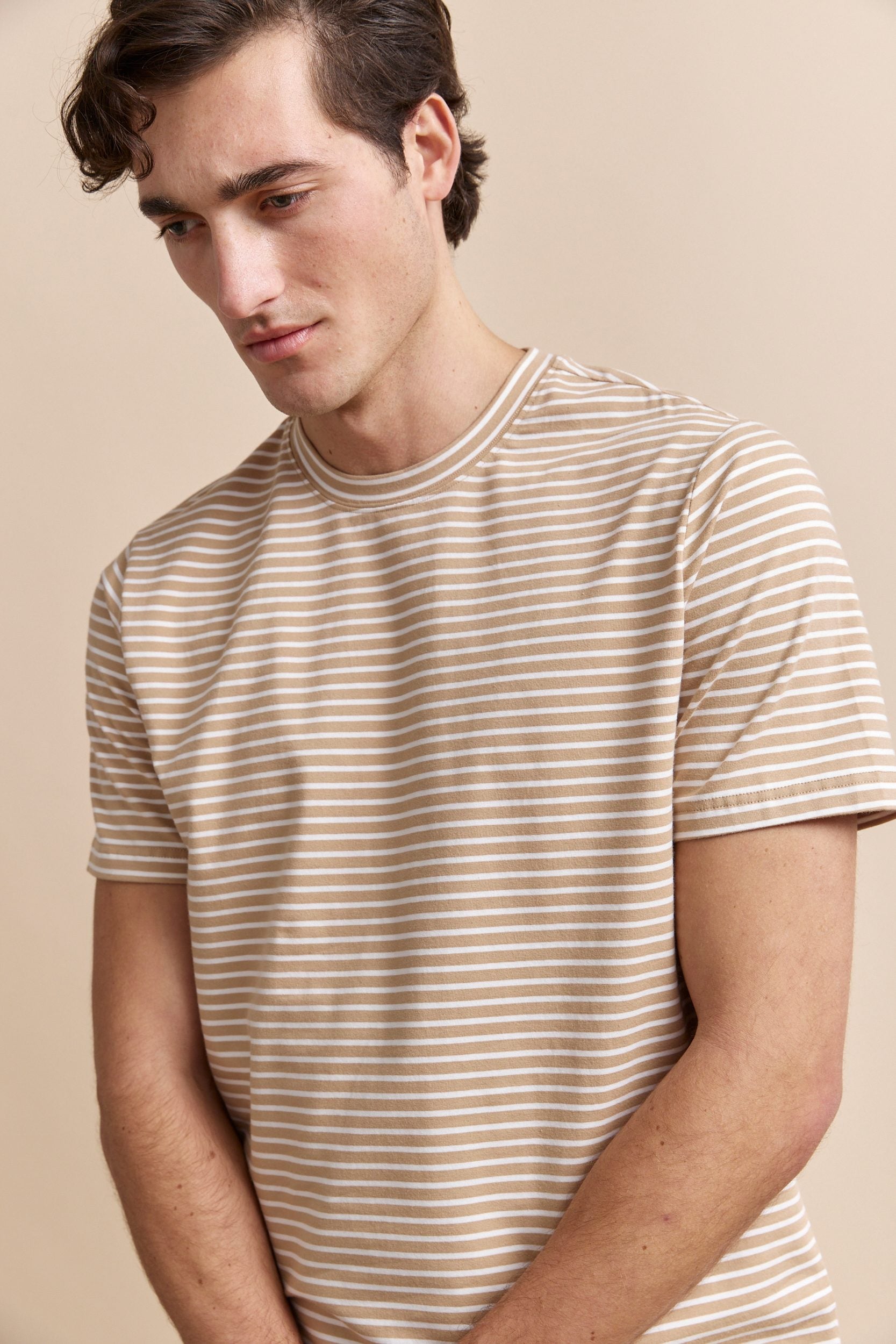 Striped essential T-shirt