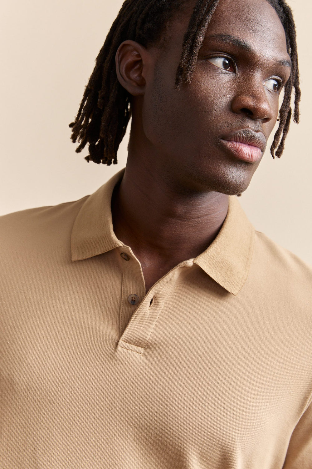 Polo with detail at collar