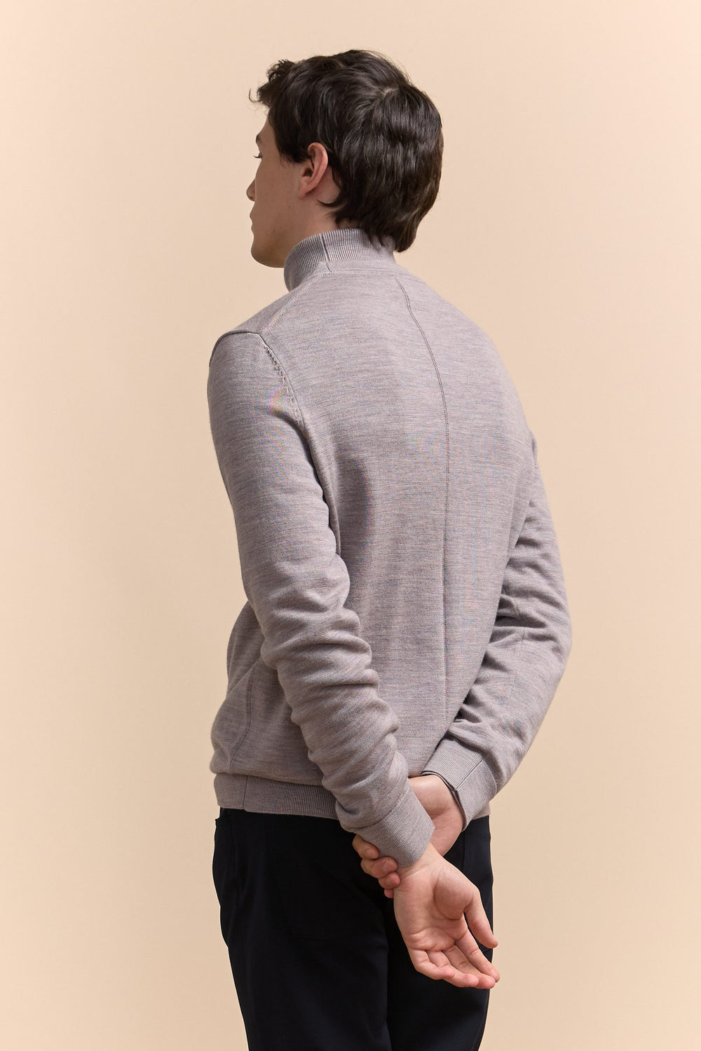 Merino wool cardigan