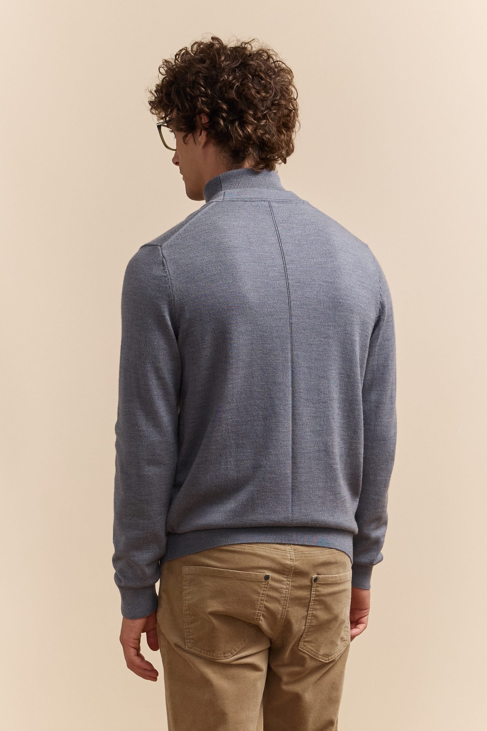 Merino wool cardigan