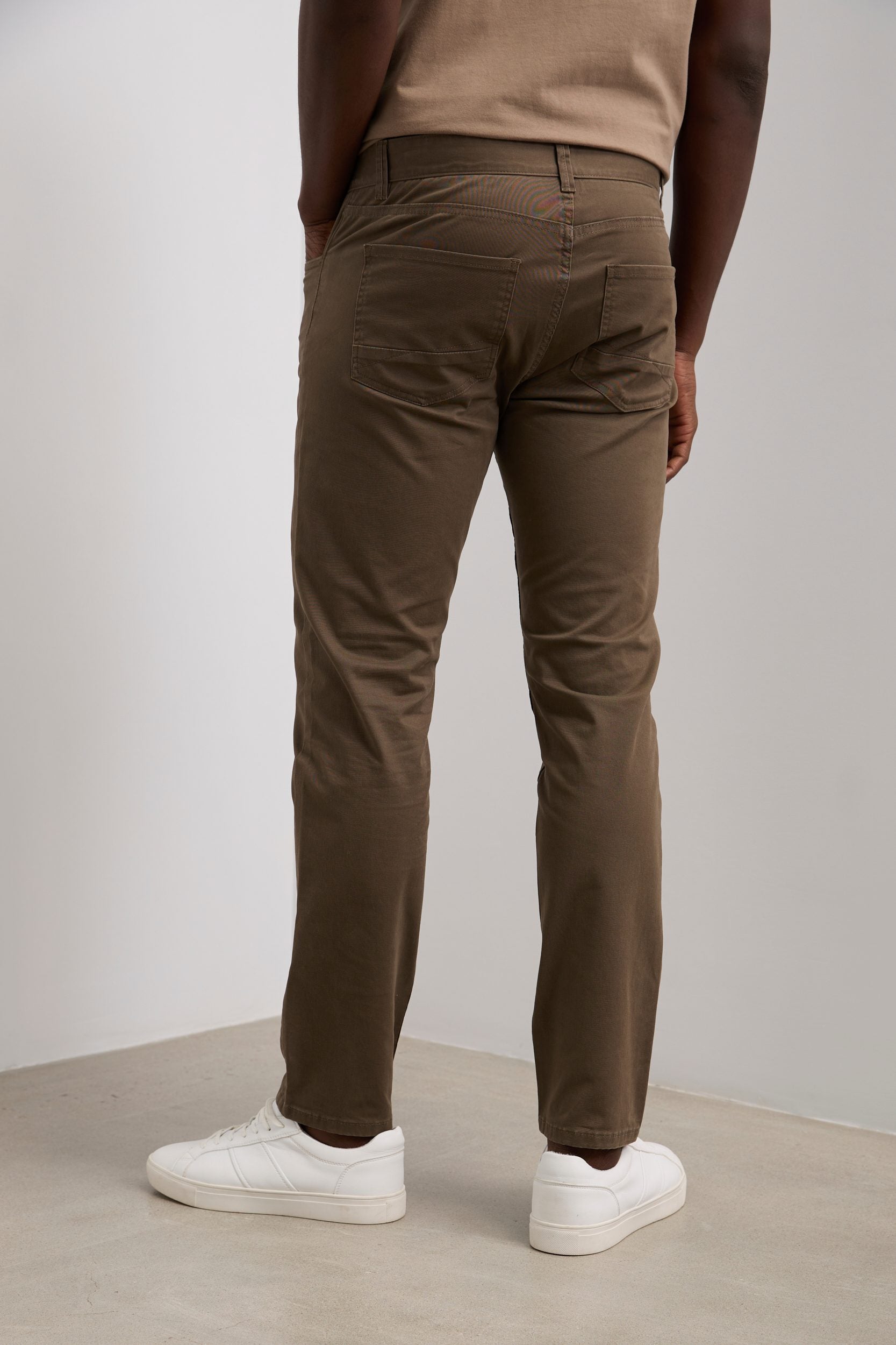 Slim fit five pocket pants