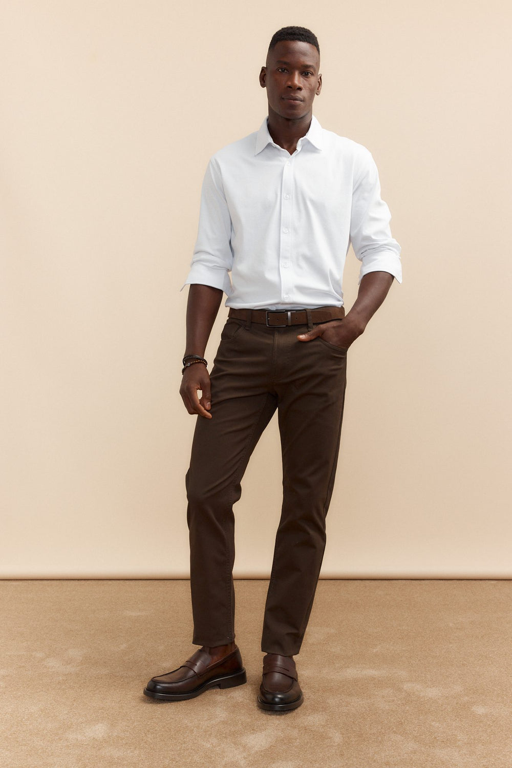 Slim fit 5-pocket pants