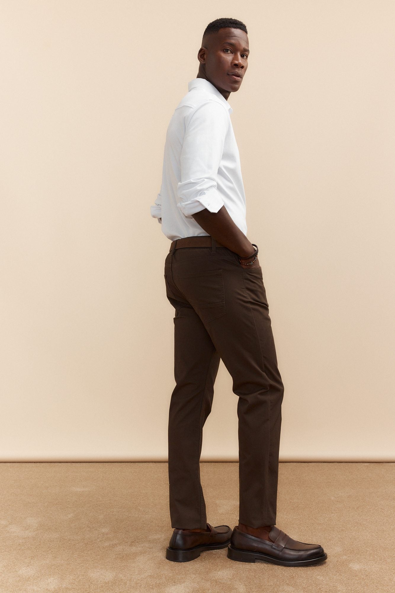 Slim fit 5 pocket pants