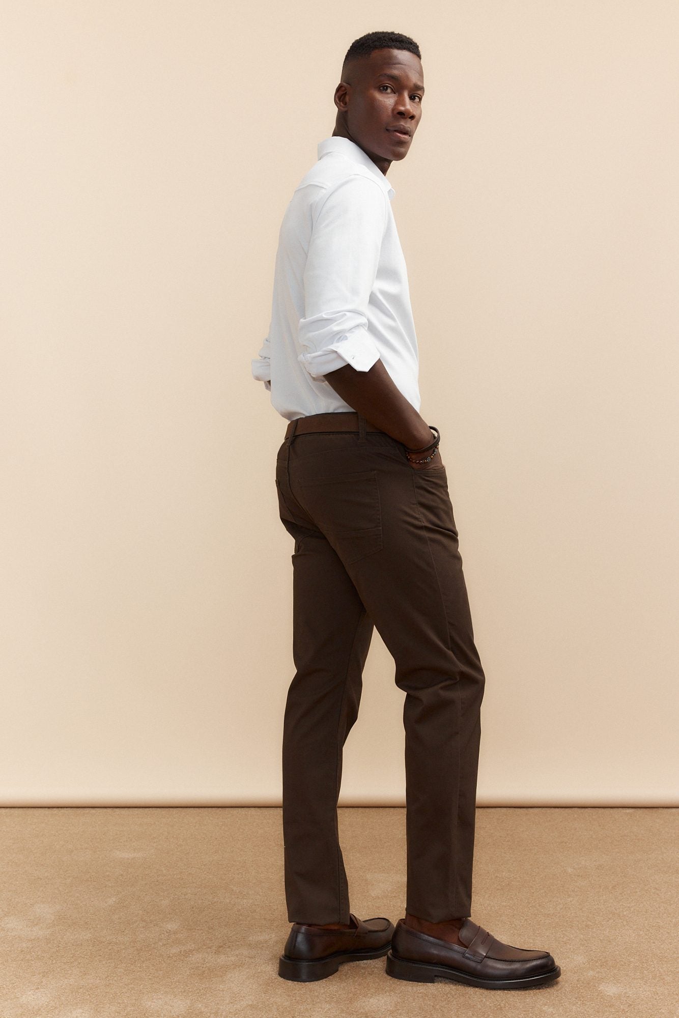 Slim fit 5 pocket pants