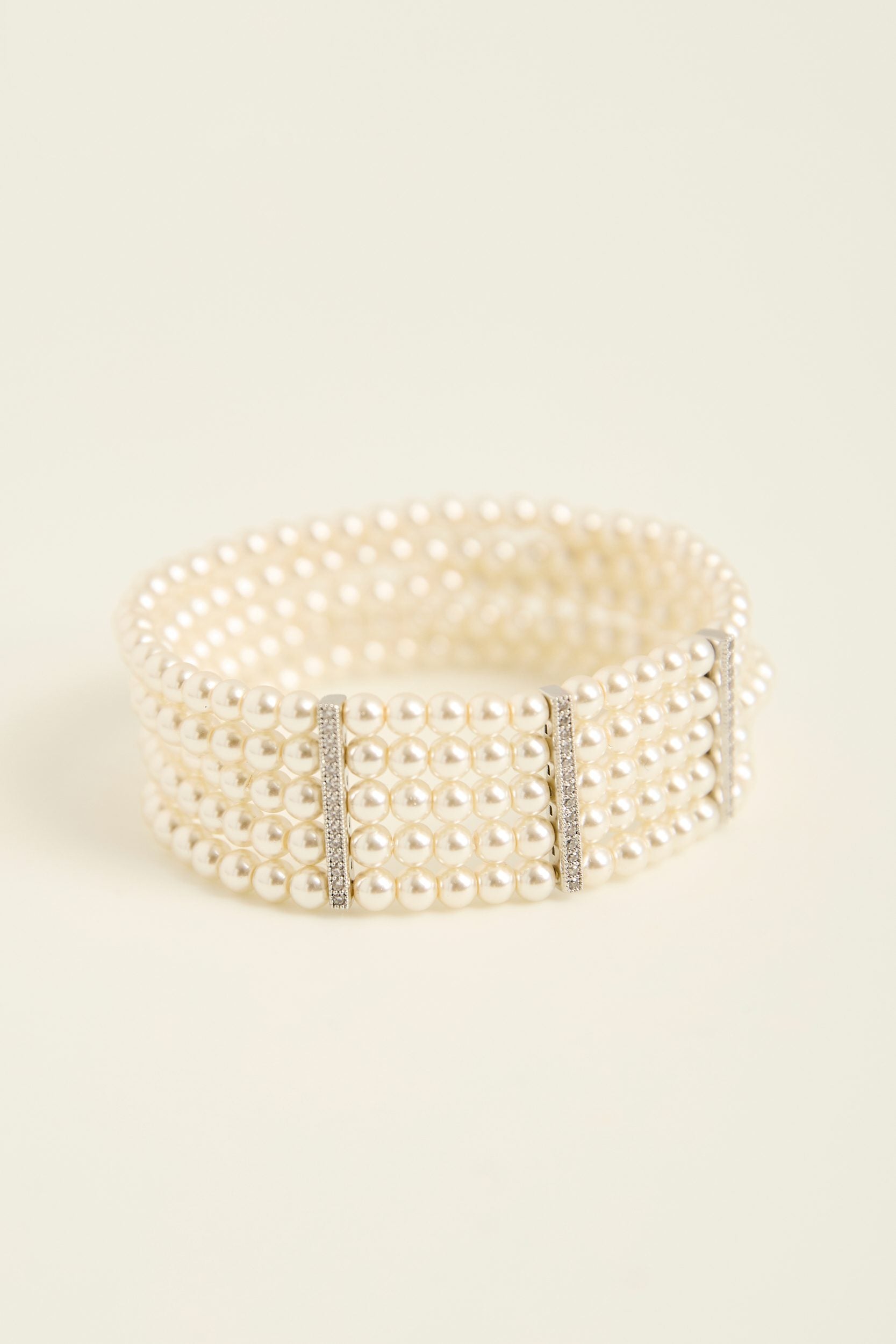 Bracelet de perles multi rangs