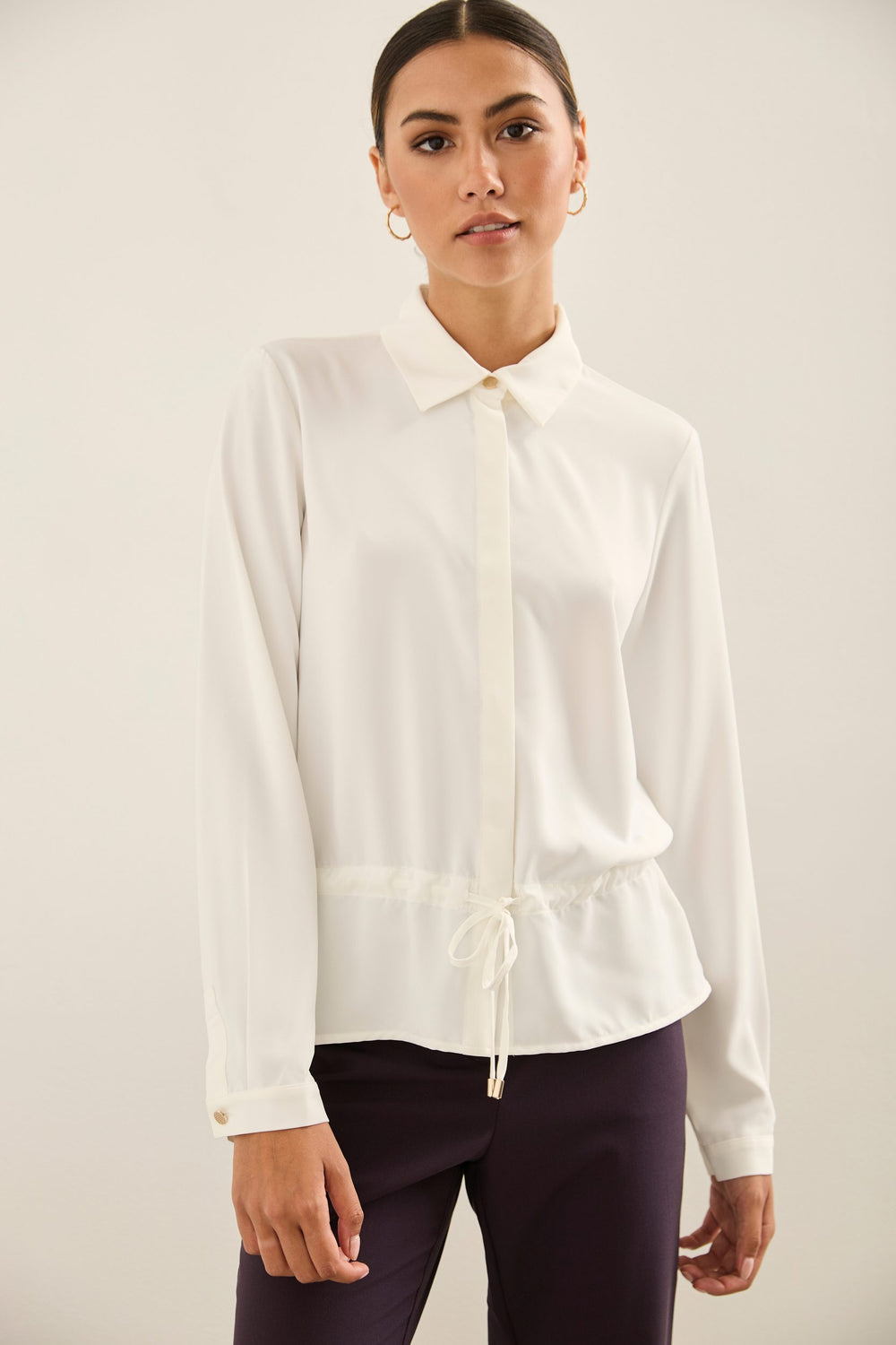 Blouse à cordon