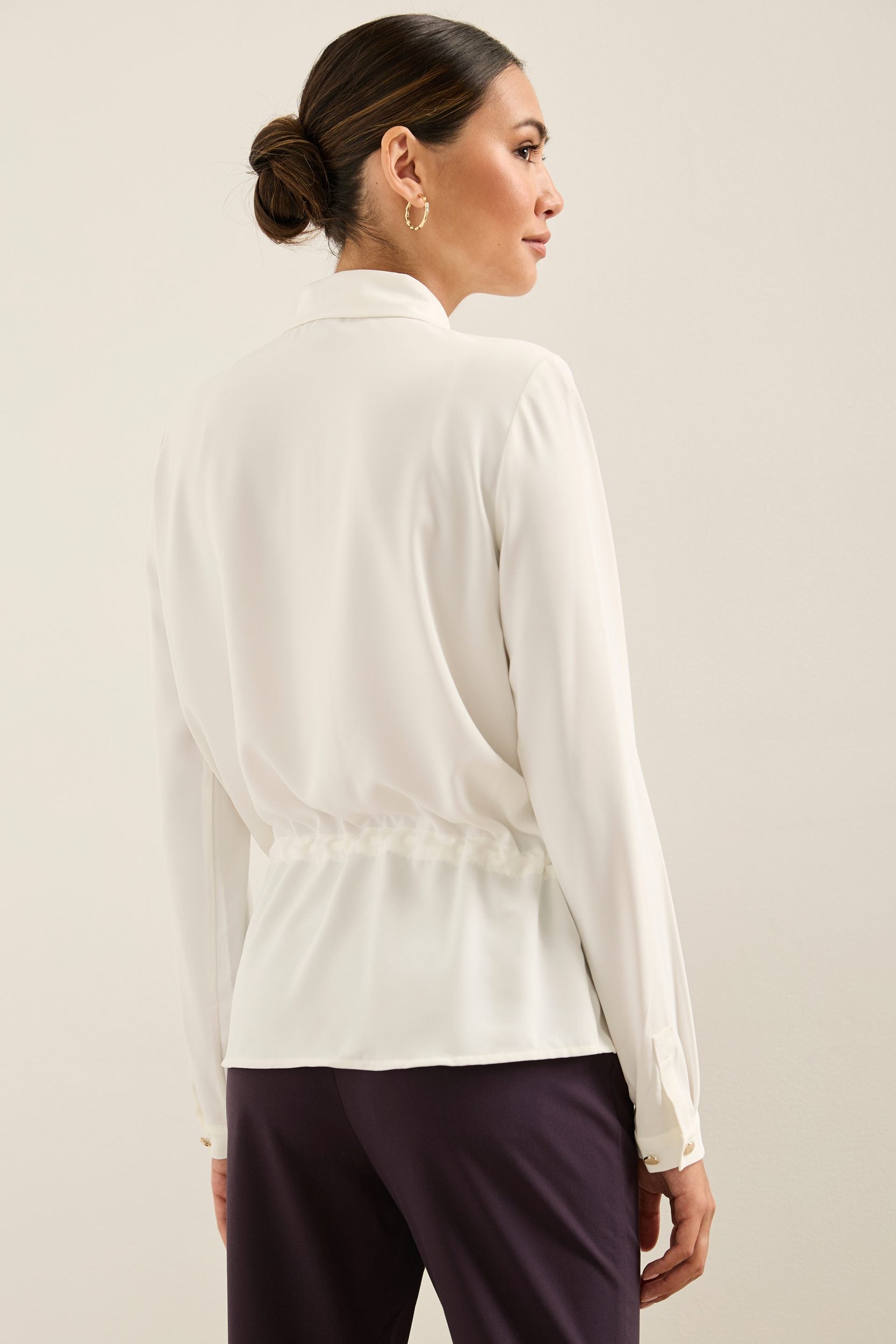 Blouse à cordon