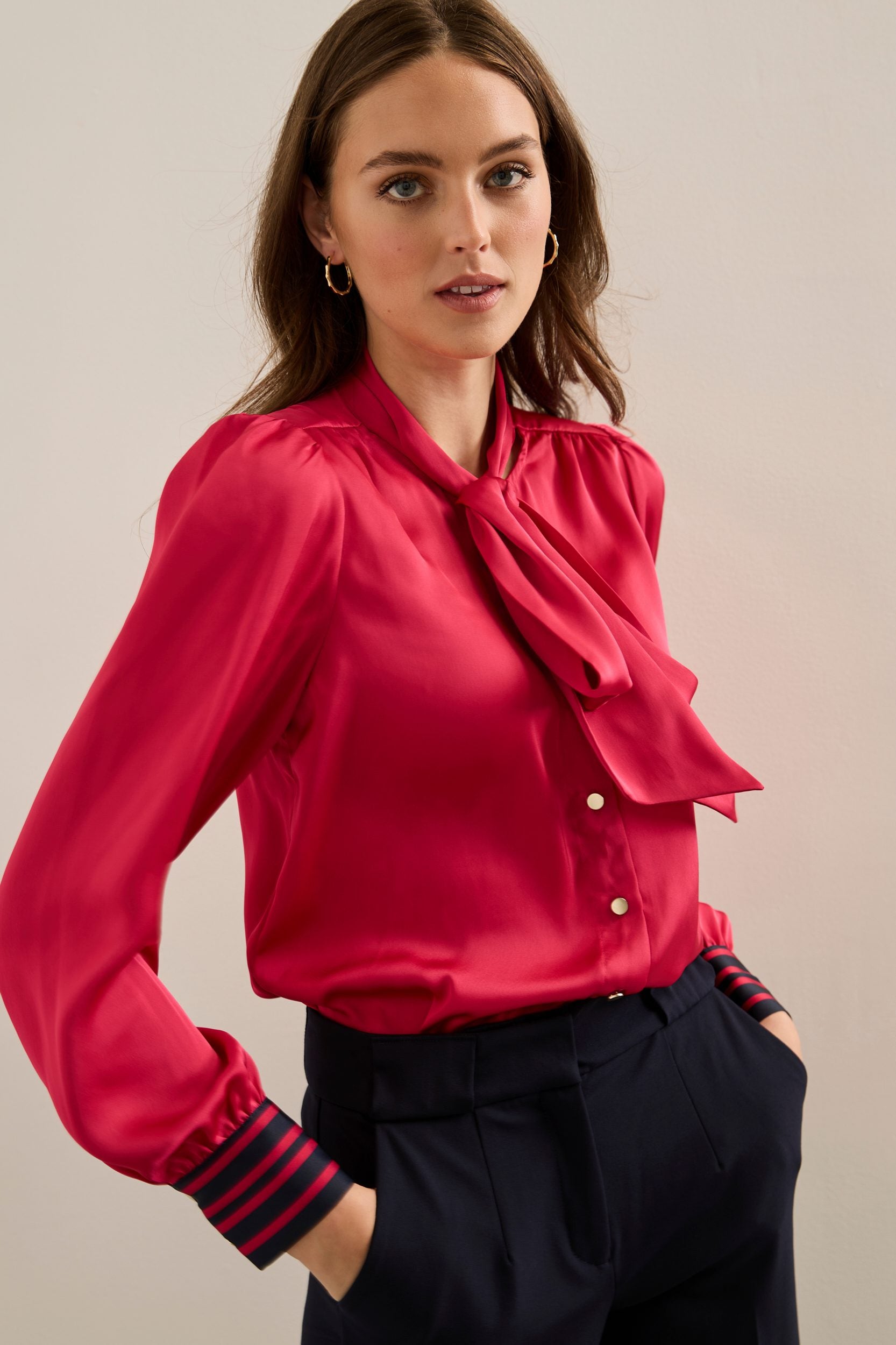 Puffy Sleeve Blouse