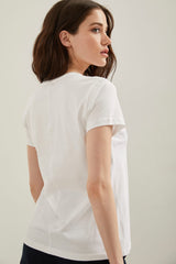 Basic crew neck pima cotton t-shirt