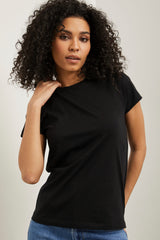 Basic crew neck pima cotton t-shirt