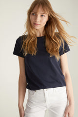 Basic crew neck pima cotton t-shirt