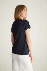 Basic crew neck pima cotton t-shirt