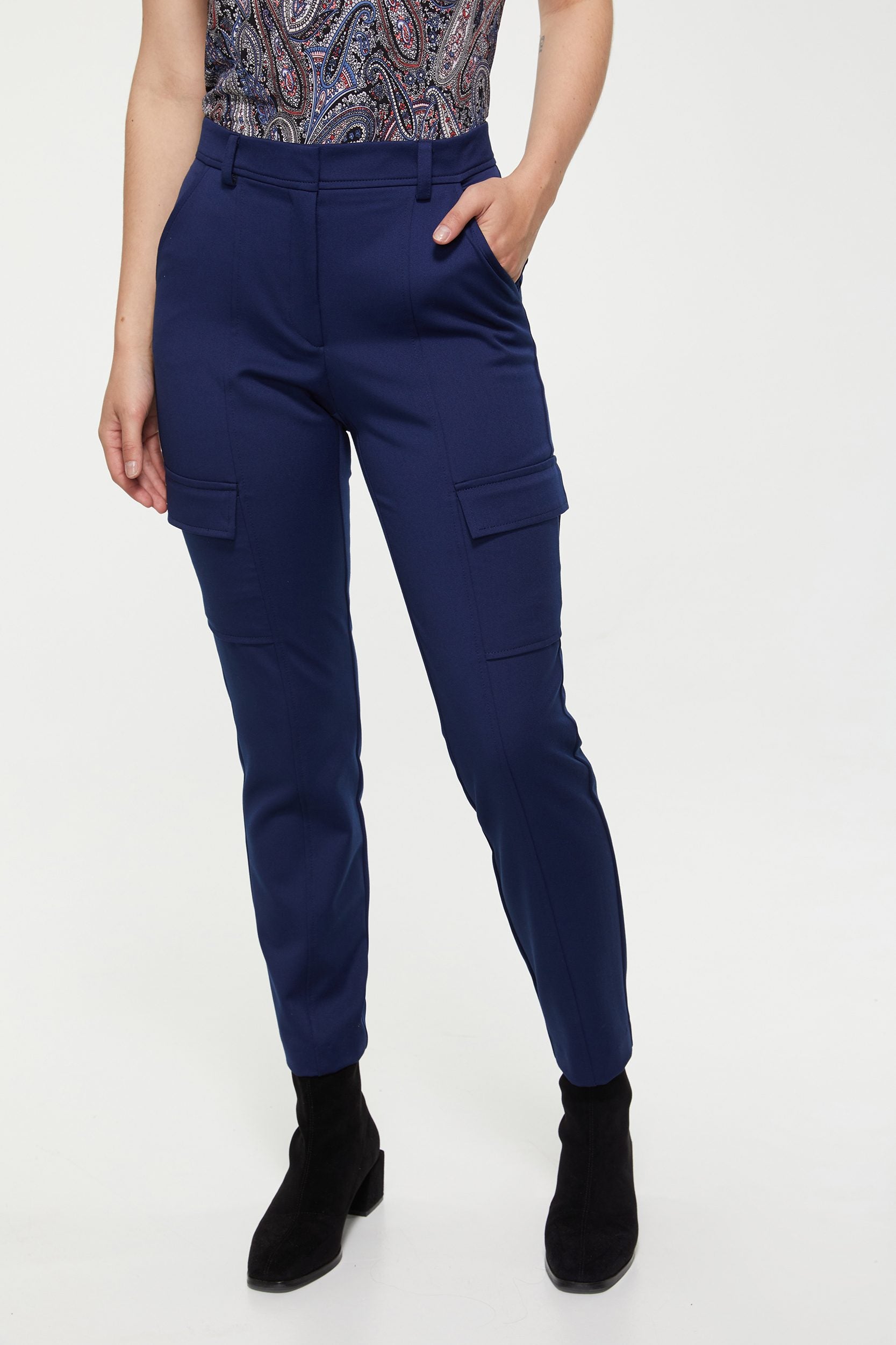 Pantalon Urbain taille haute lavable