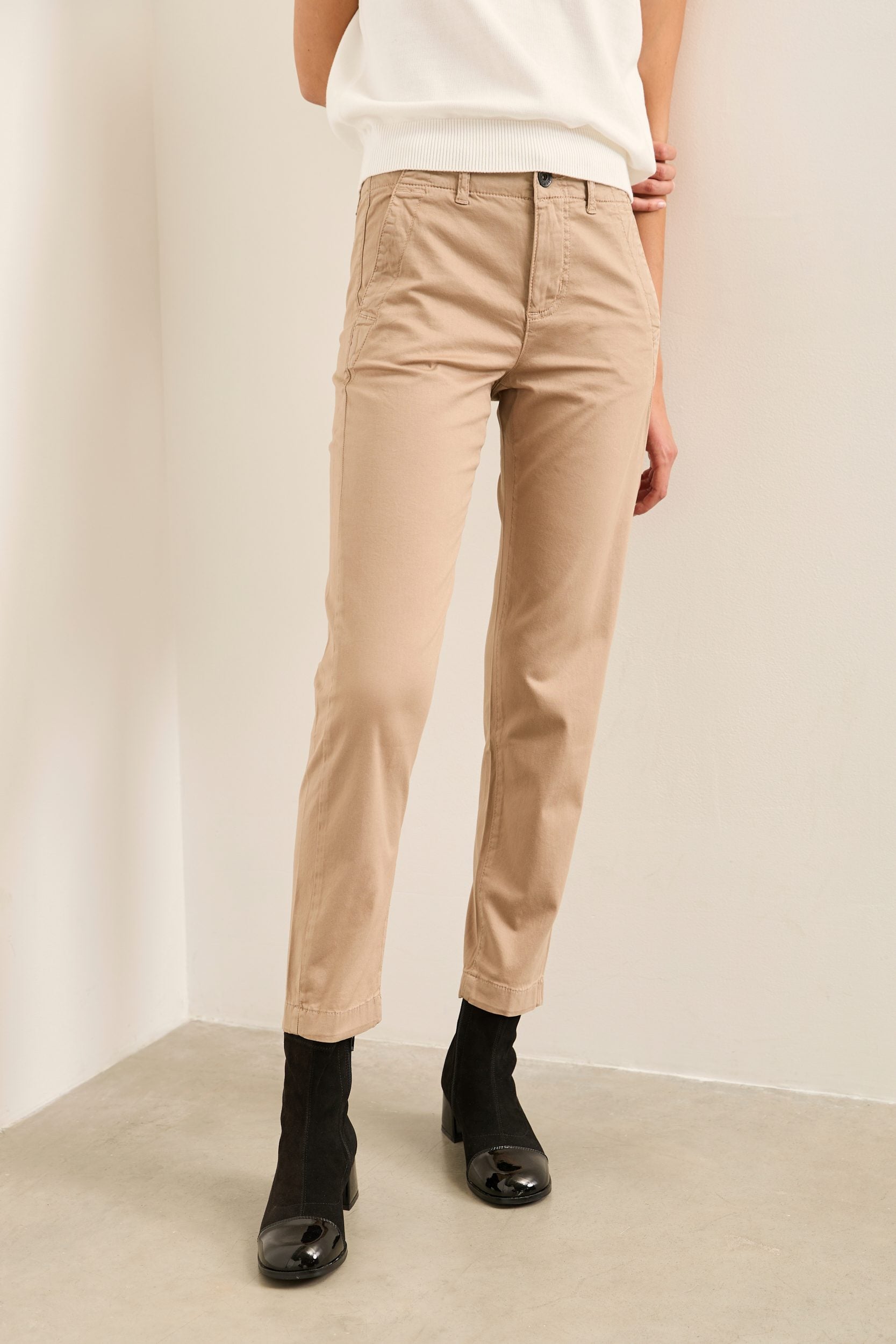 Pantalon carotte décontracté