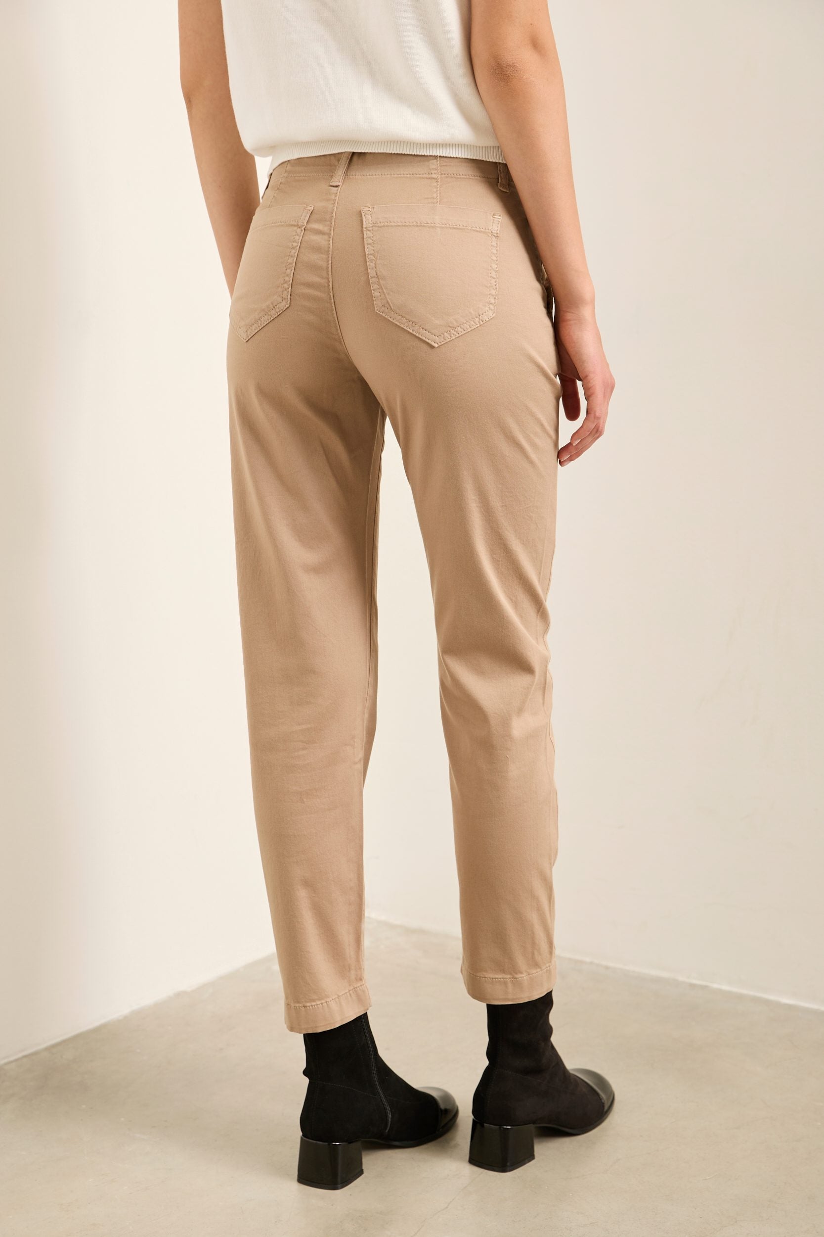 Pantalon carotte décontracté