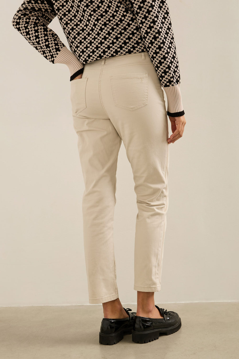 Pantalon taille haute