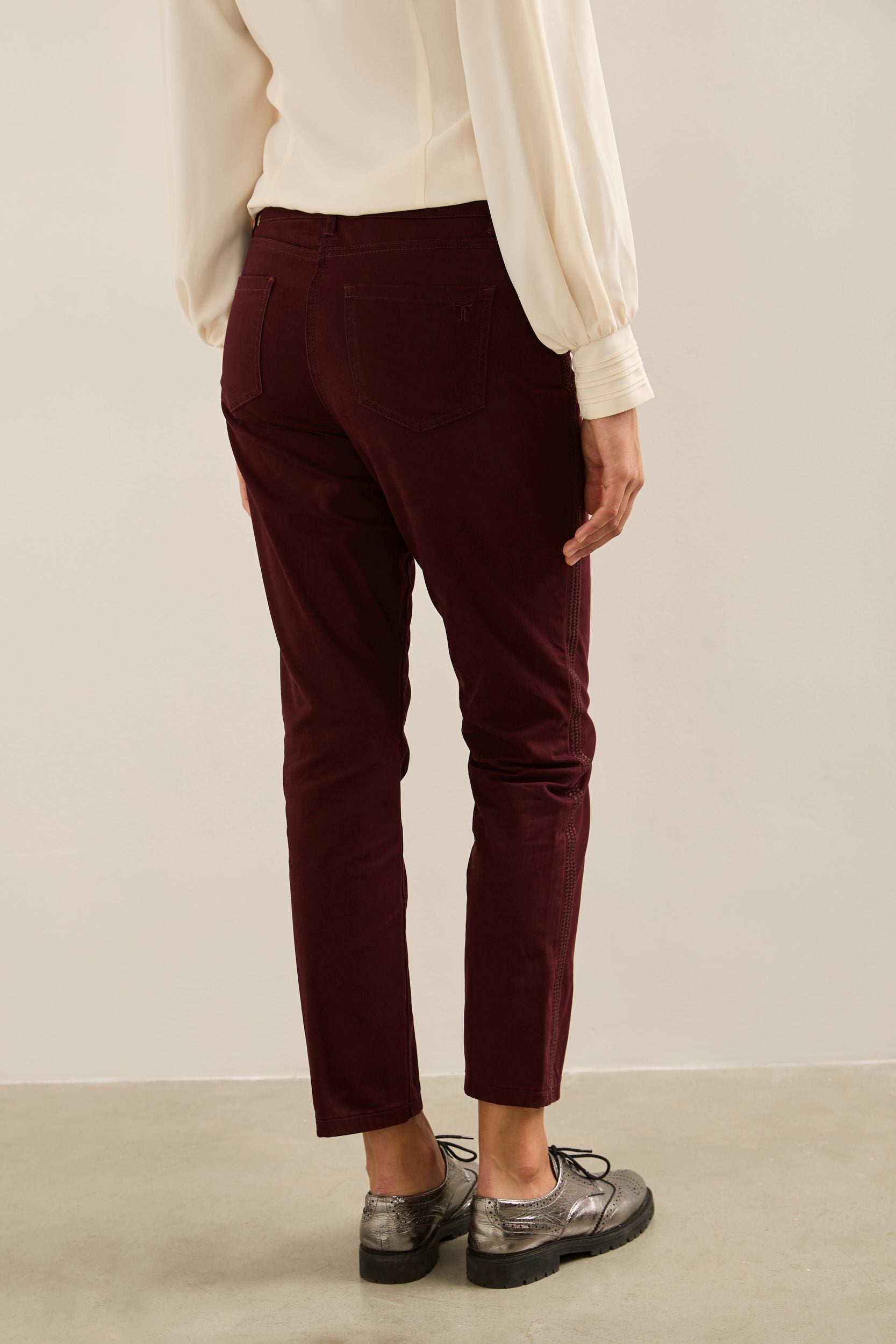 Pantalon taille haute