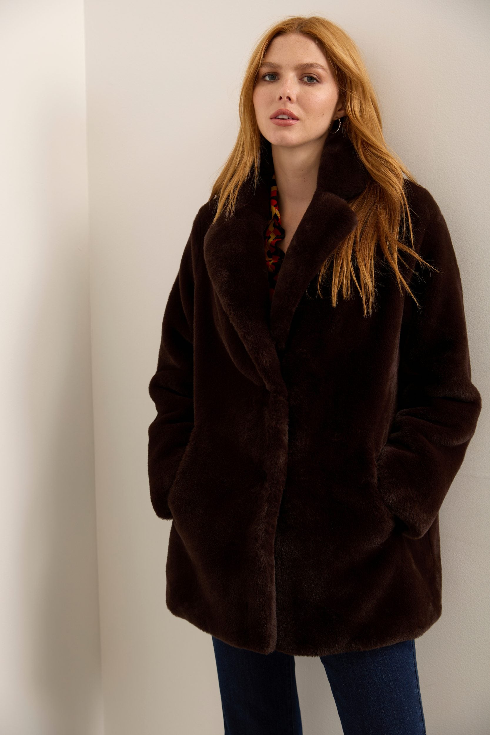 Faux Fur Coat