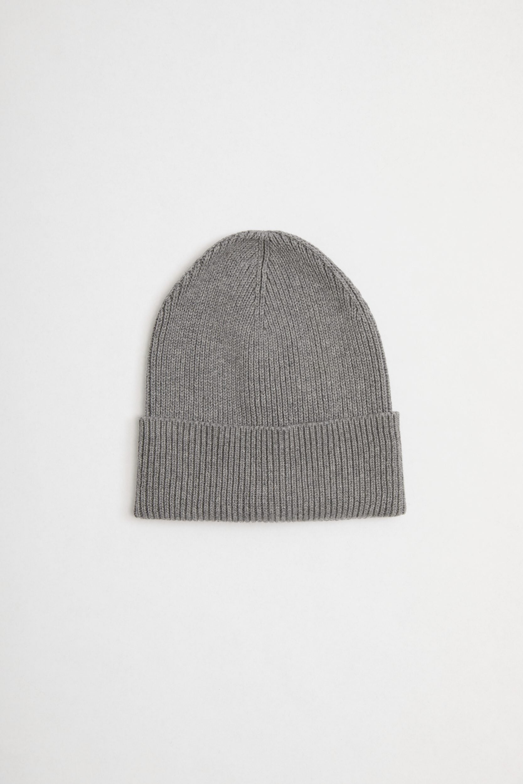 Rib beanie hat