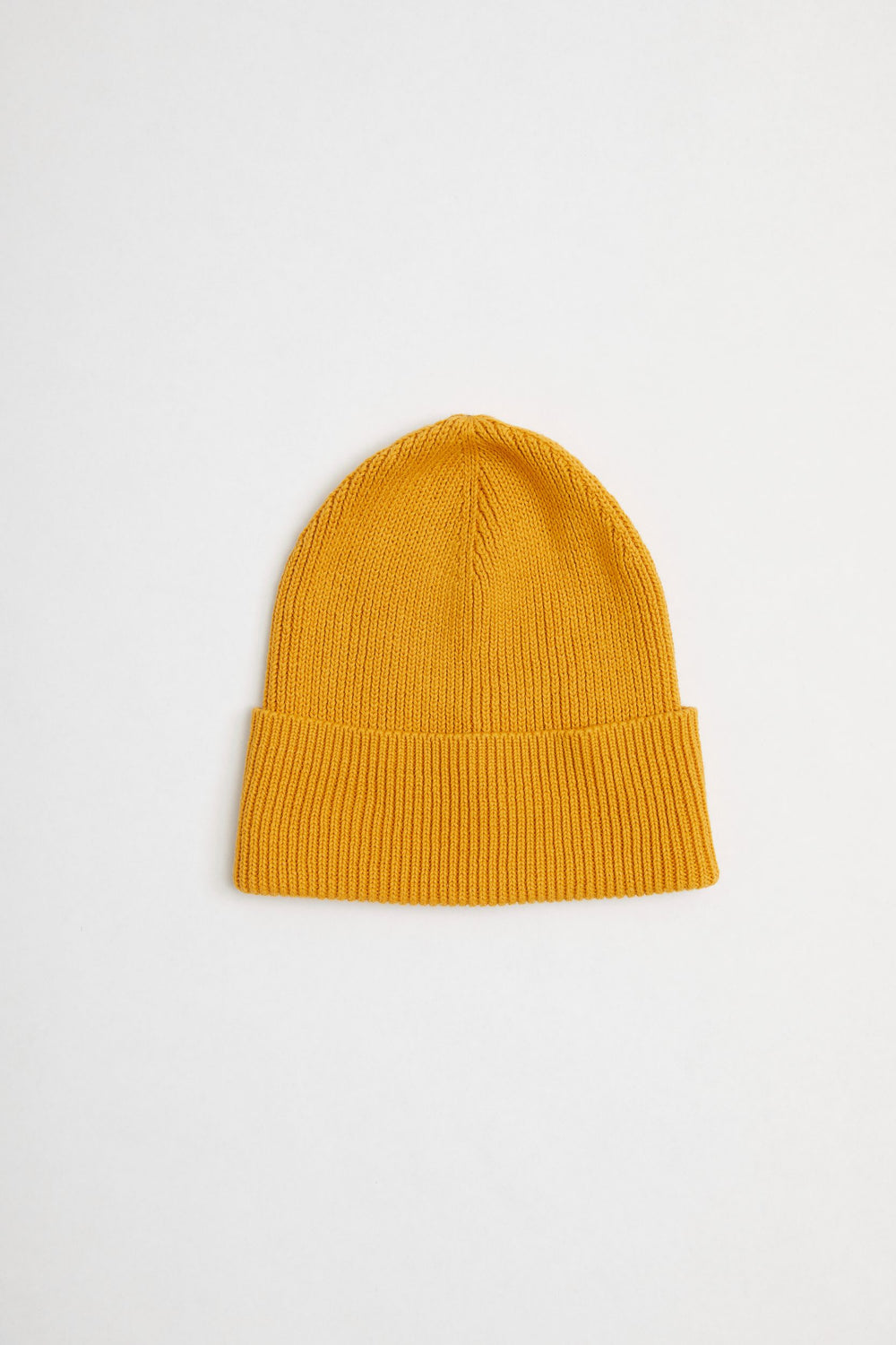 Rib beanie hat