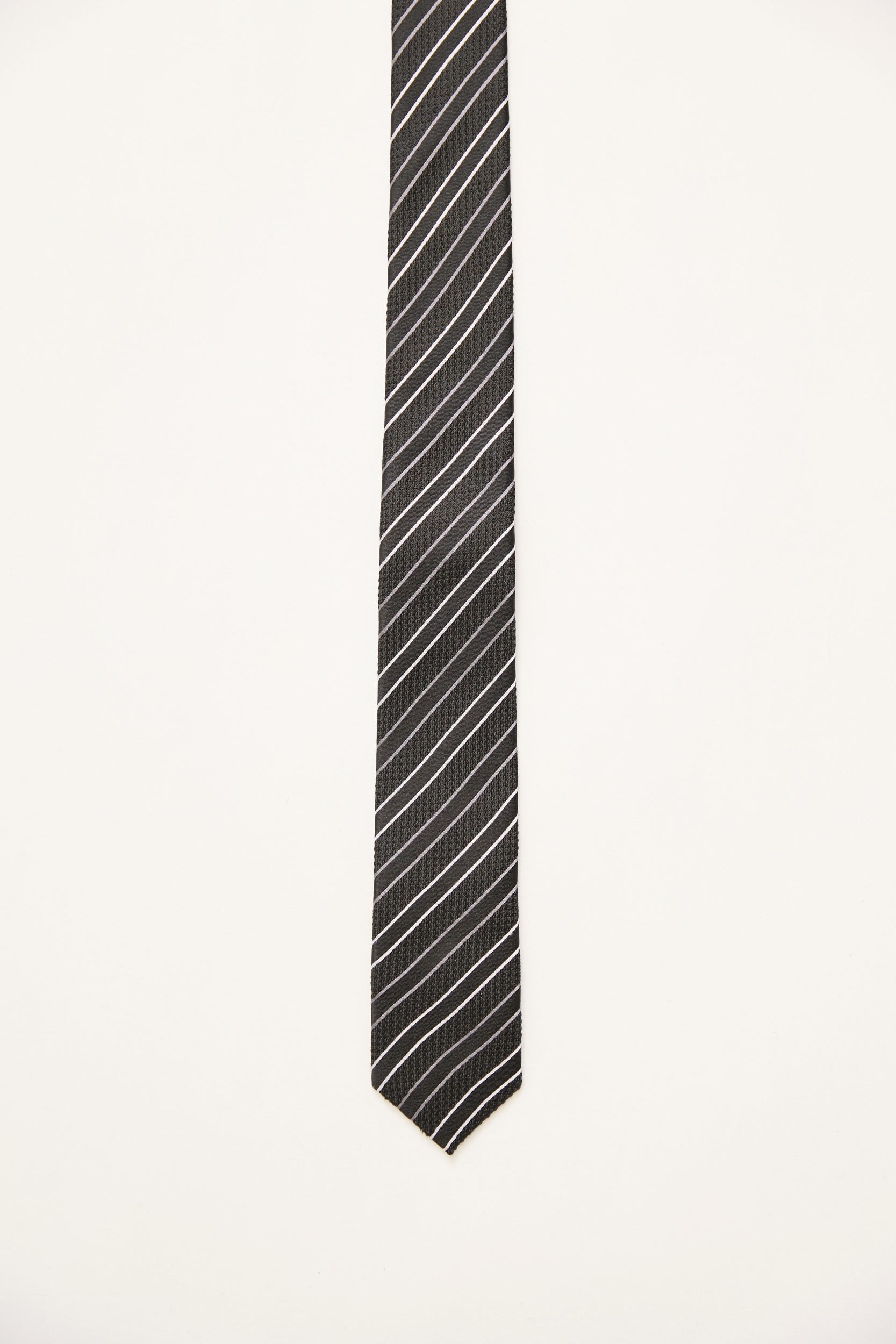 Bold Stripe Jacquard Tie